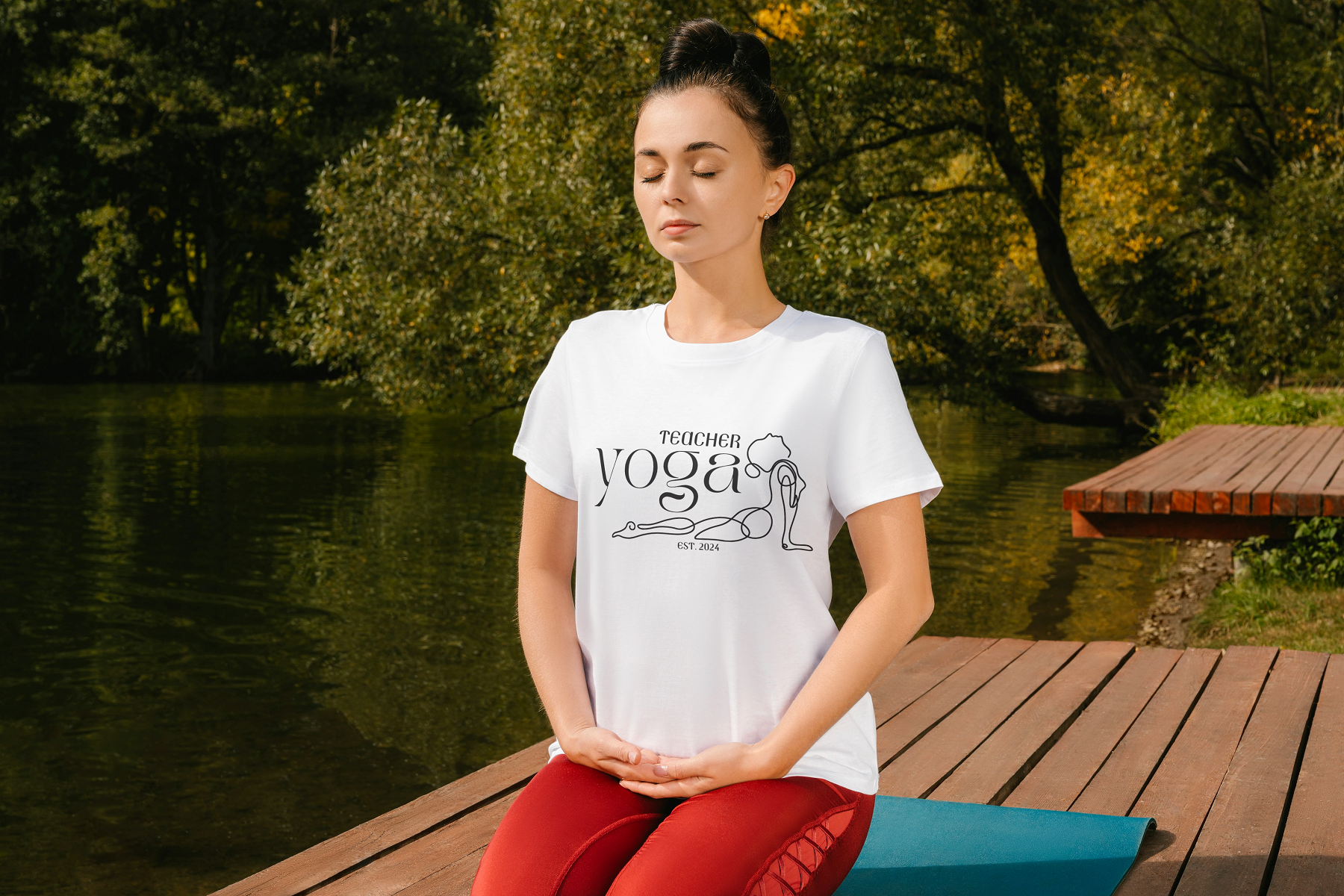 Organic Cotton Yoga Teacher t-shirt - Unisex classic tee