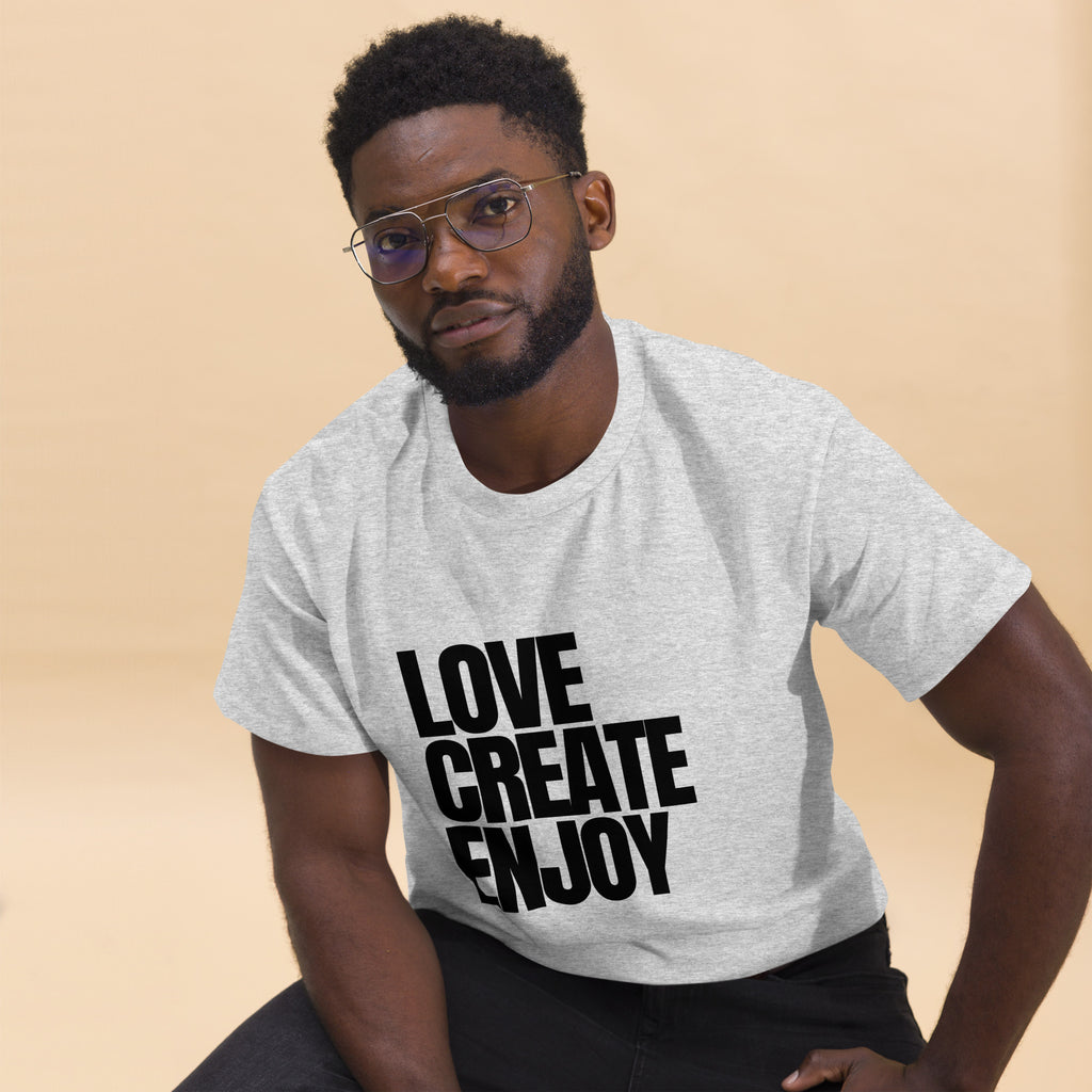 LOVE CREATE ENJOY - Unisex classic tee