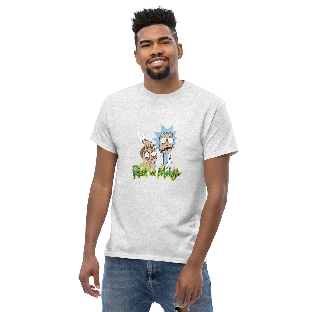 Ricky Funny Caption Rick & Morty Design Unisex T-Shirt Rick It Funny