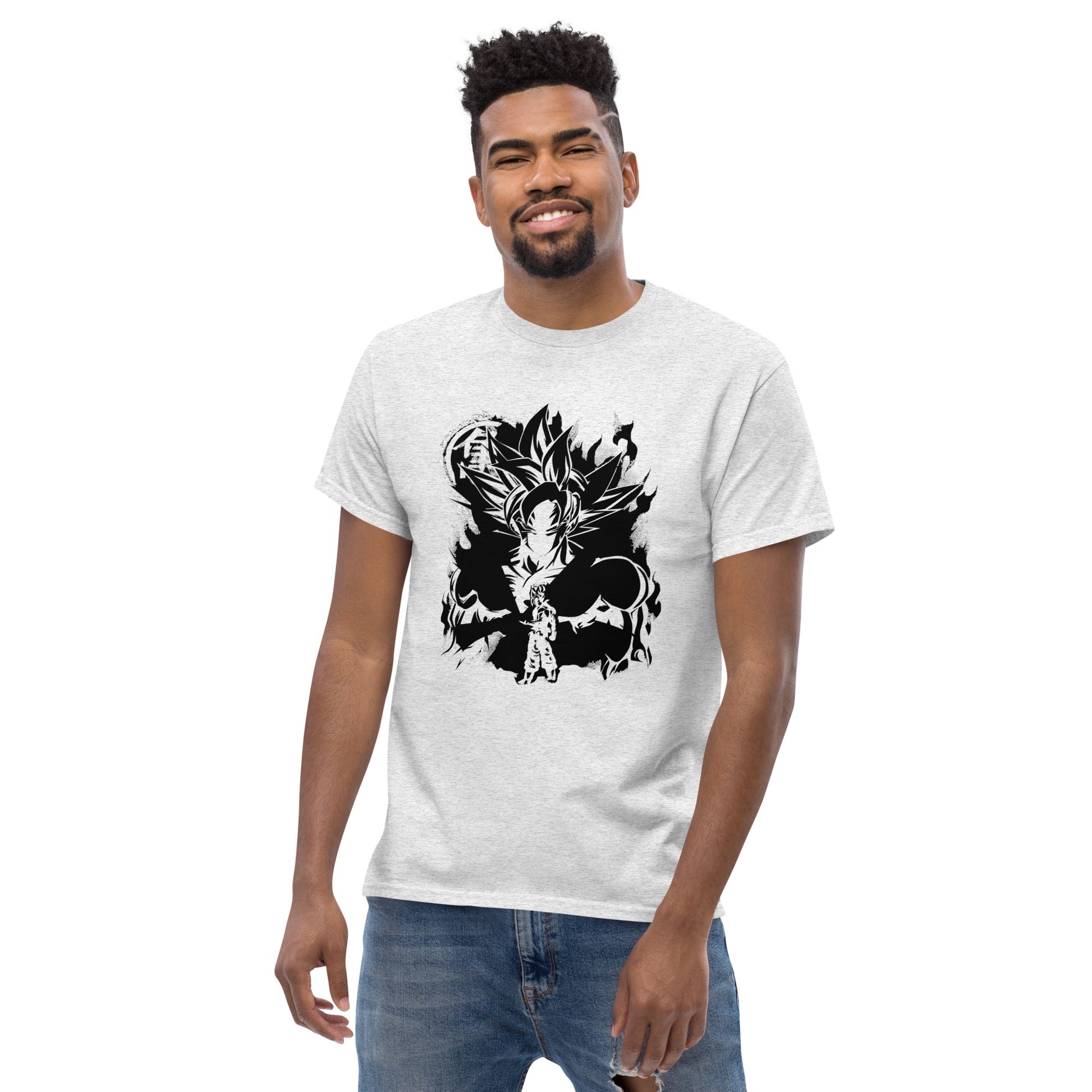 Dragon Anime Super Ball Anime Son Goku Ultra Instinct Top Cartoon T-Shirt