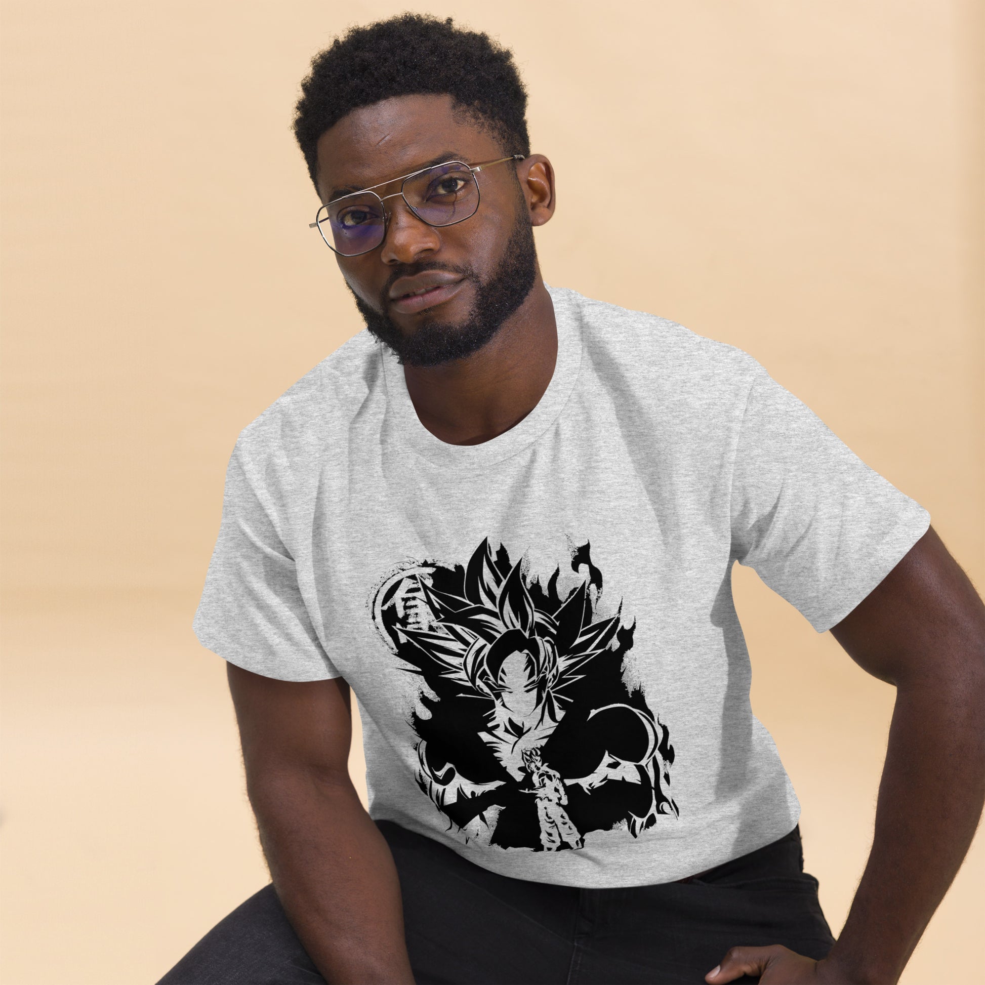 Dragon Anime Super Ball Anime Son Goku Ultra Instinct Top Cartoon T-Shirt
