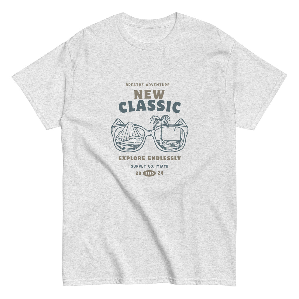 Breathe Adventure, Explore Endlessly - Unisex classic tee