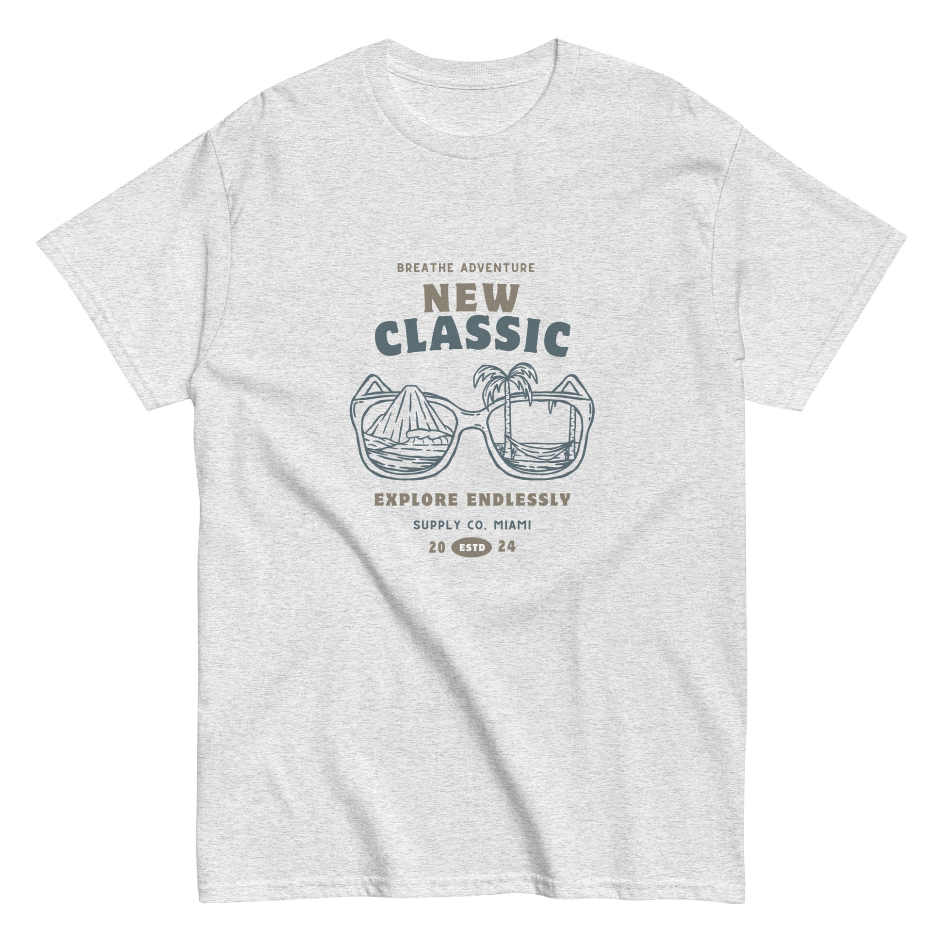 Breathe Adventure, Explore Endlessly - Unisex classic tee