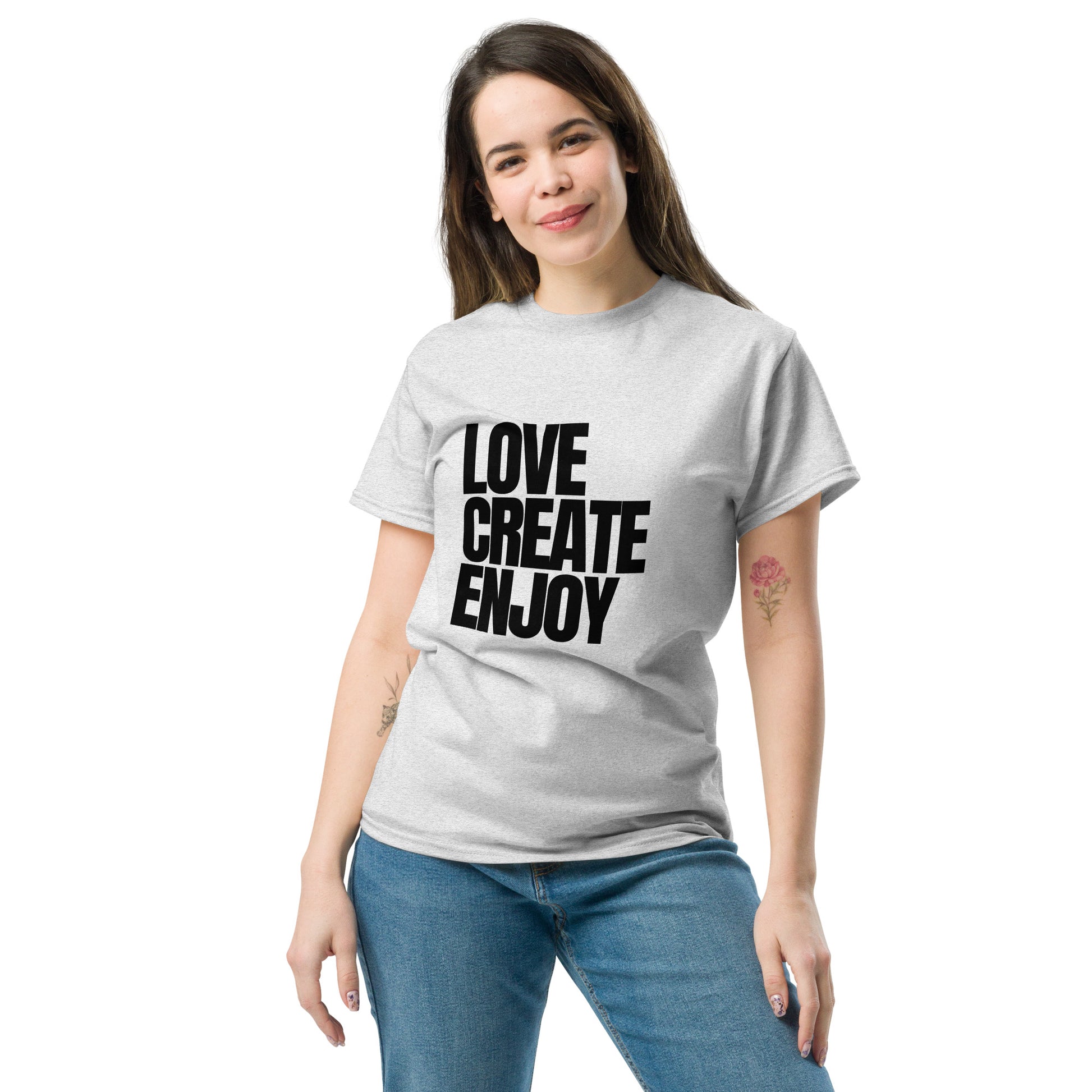 LOVE CREATE ENJOY - Unisex classic tee