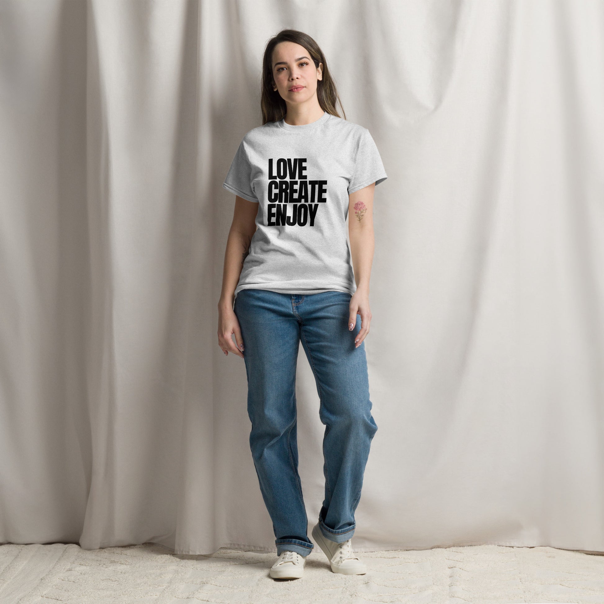 LOVE CREATE ENJOY - Unisex classic tee