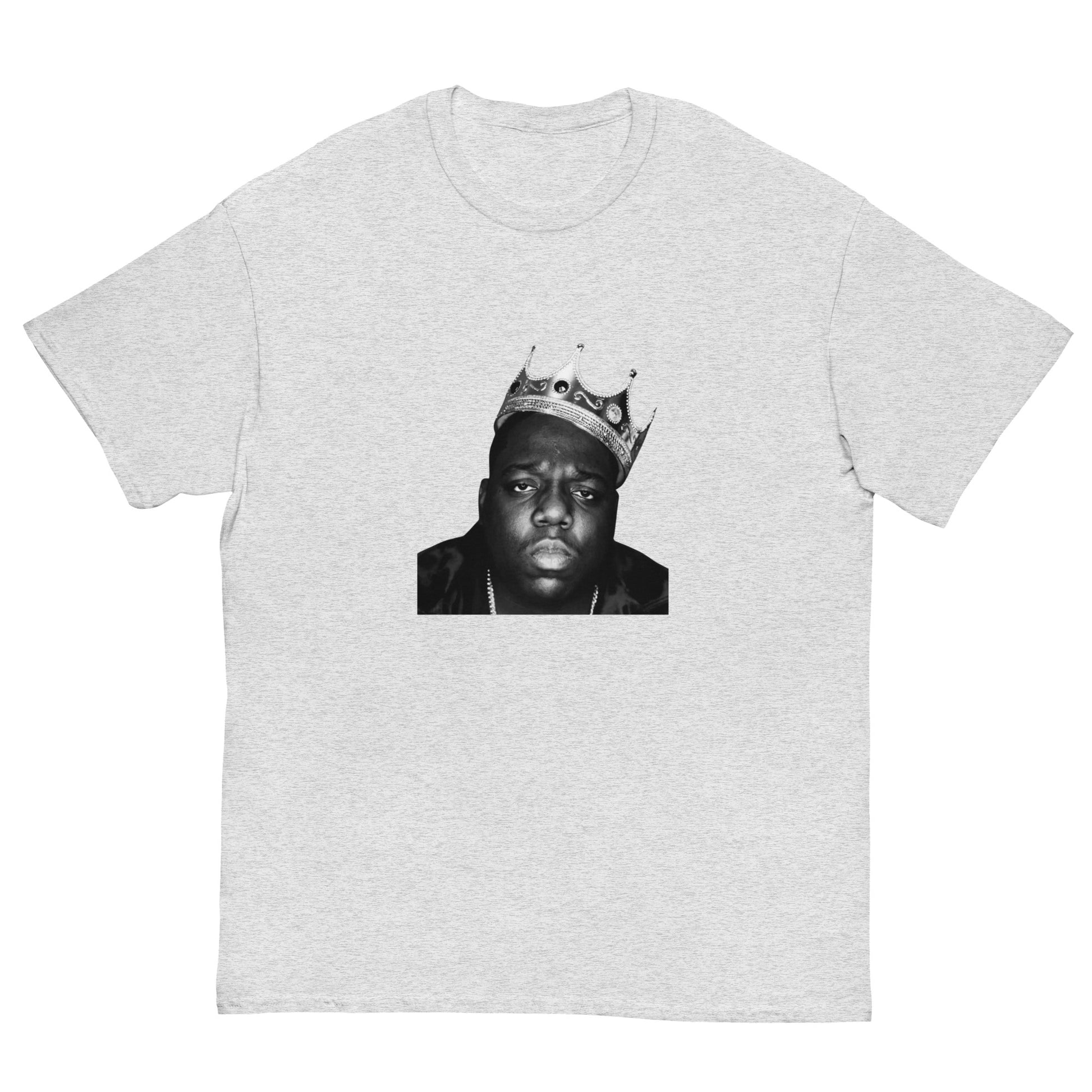 Biggie Smalls Notorious B.I.G. BW Crown Face Hip Hop Rapper Music Unisex T-Shirt