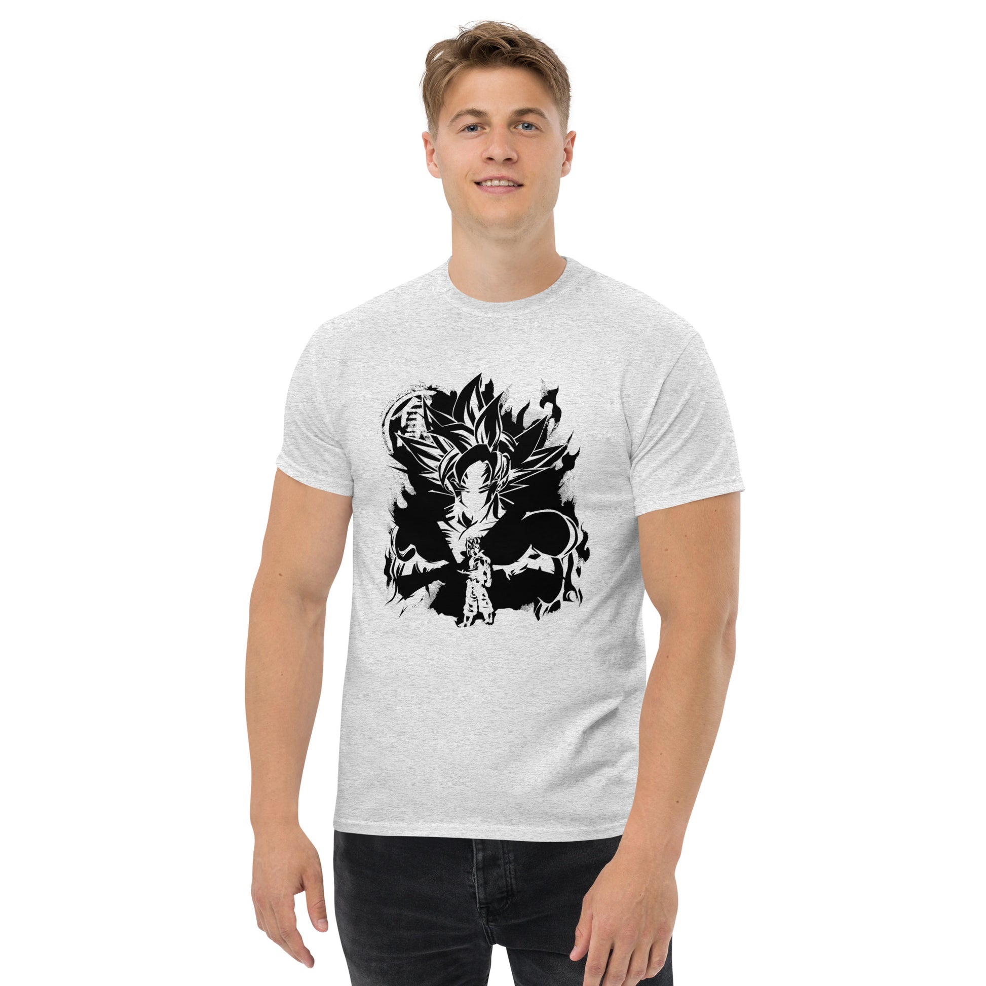 Dragon Anime Super Ball Anime Son Goku Ultra Instinct Top Cartoon T-Shirt