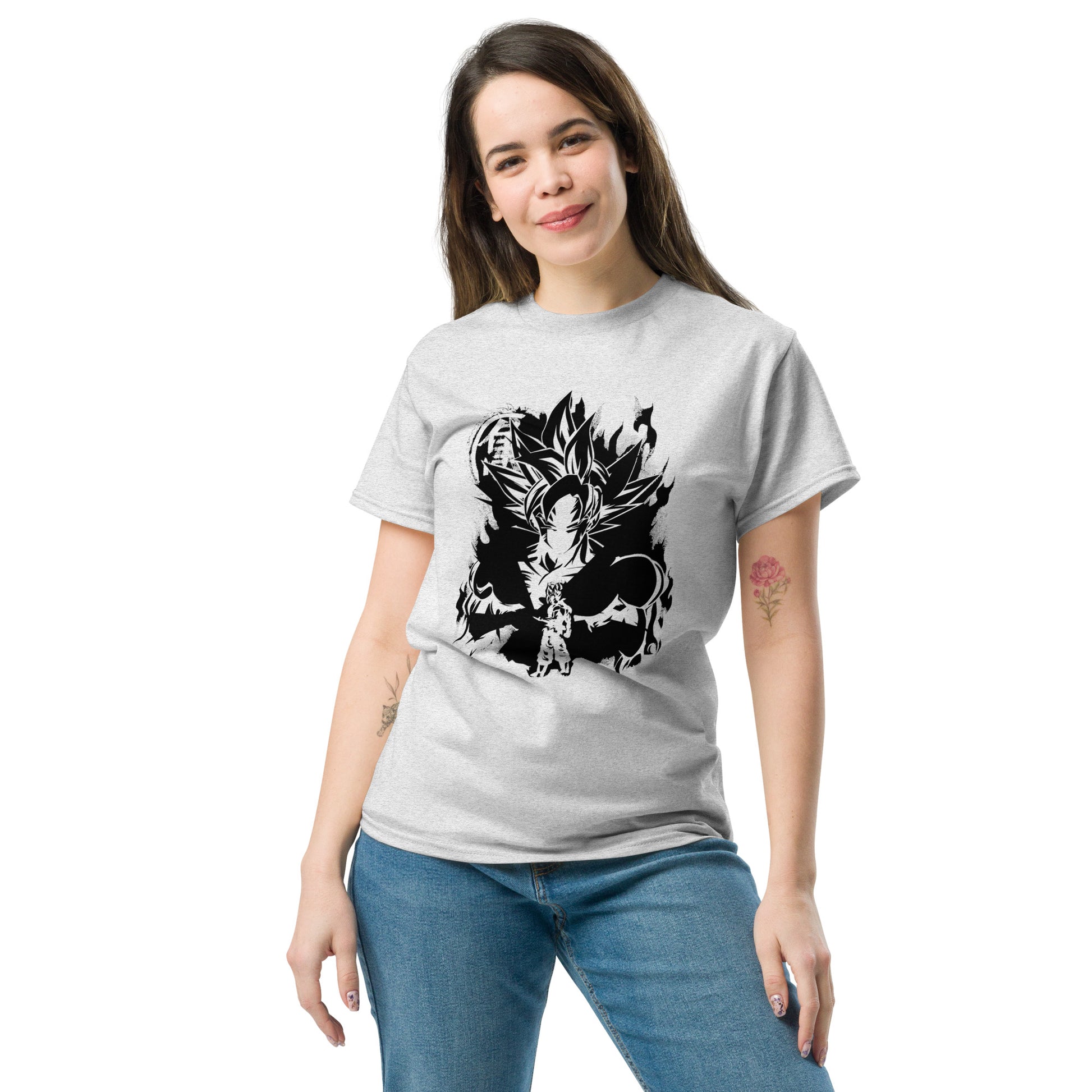 Dragon Anime Super Ball Anime Son Goku Ultra Instinct Top Cartoon T-Shirt