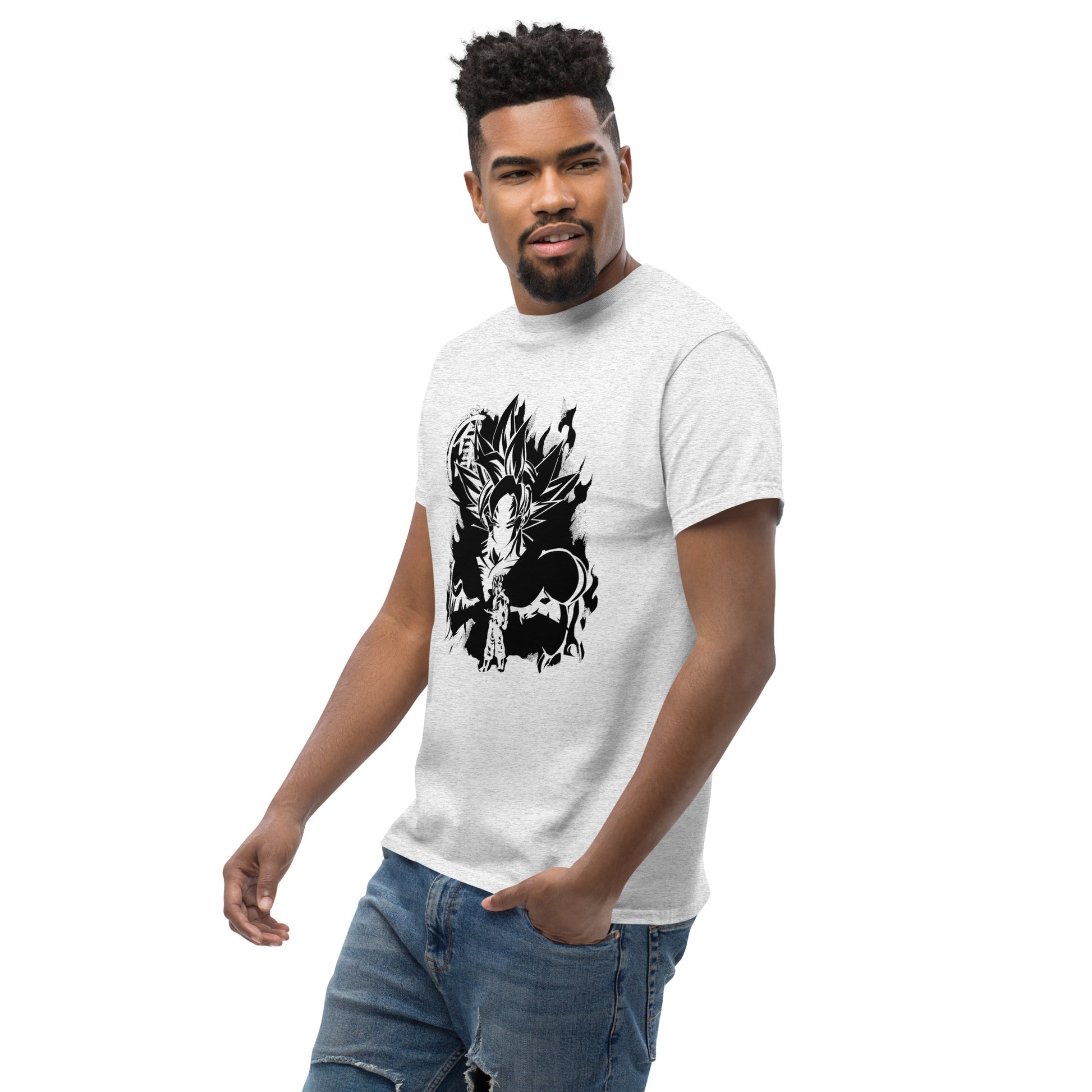 Dragon Anime Super Ball Anime Son Goku Ultra Instinct Top Cartoon T-Shirt