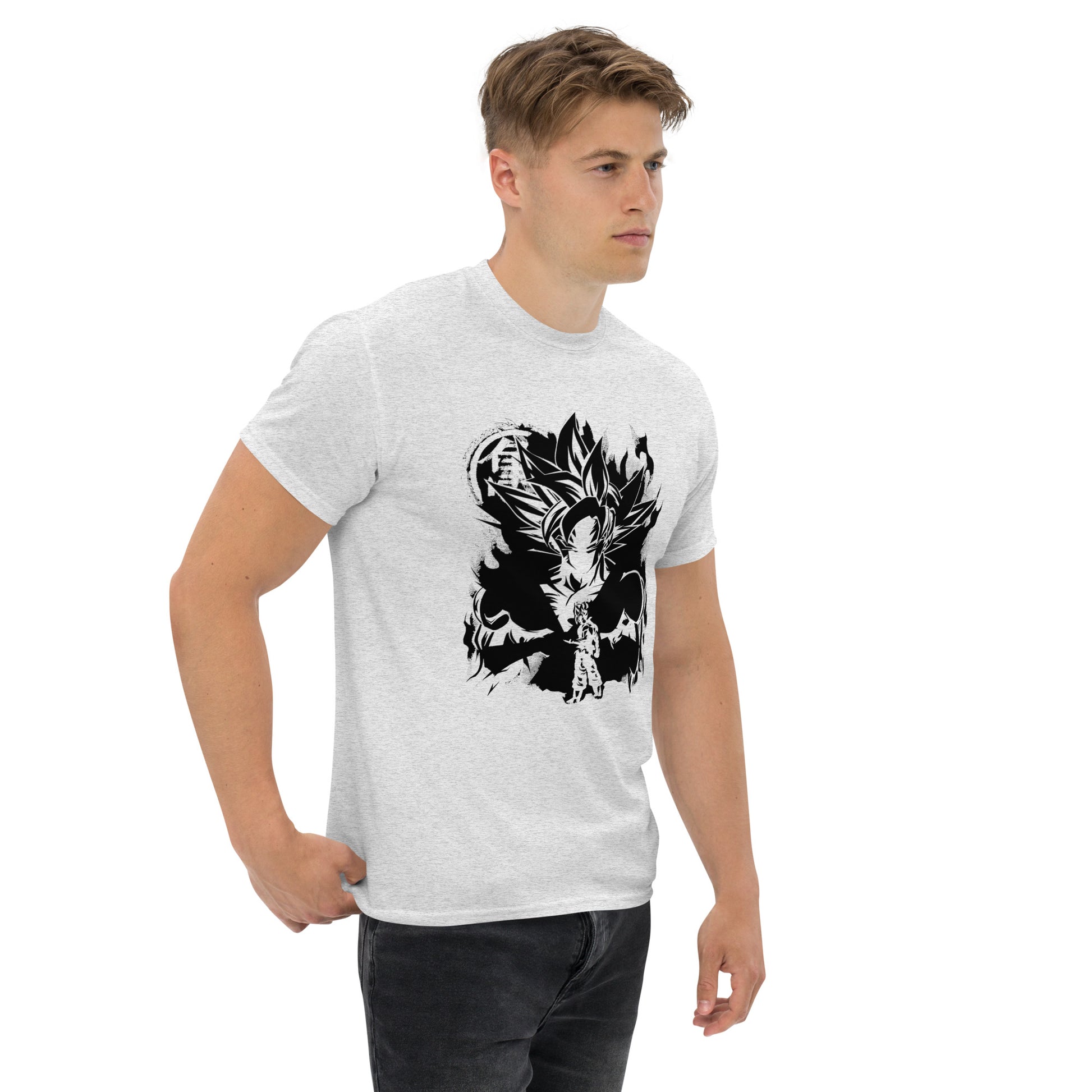 Dragon Anime Super Ball Anime Son Goku Ultra Instinct Top Cartoon T-Shirt