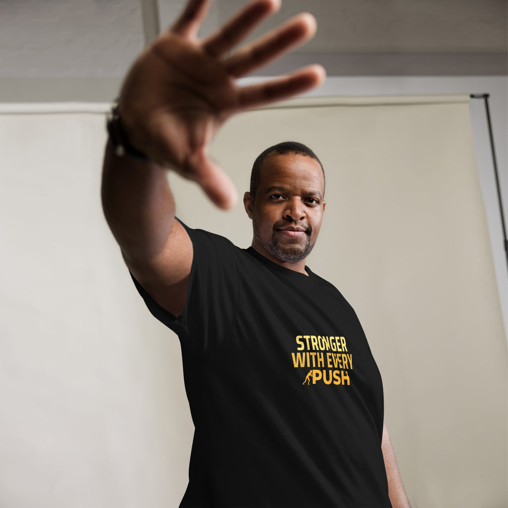 Stronger With Every Push - Unisex classic tee