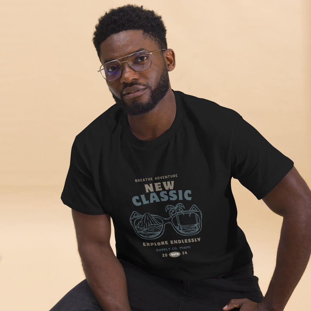 Breathe Adventure, Explore Endlessly - Unisex classic tee