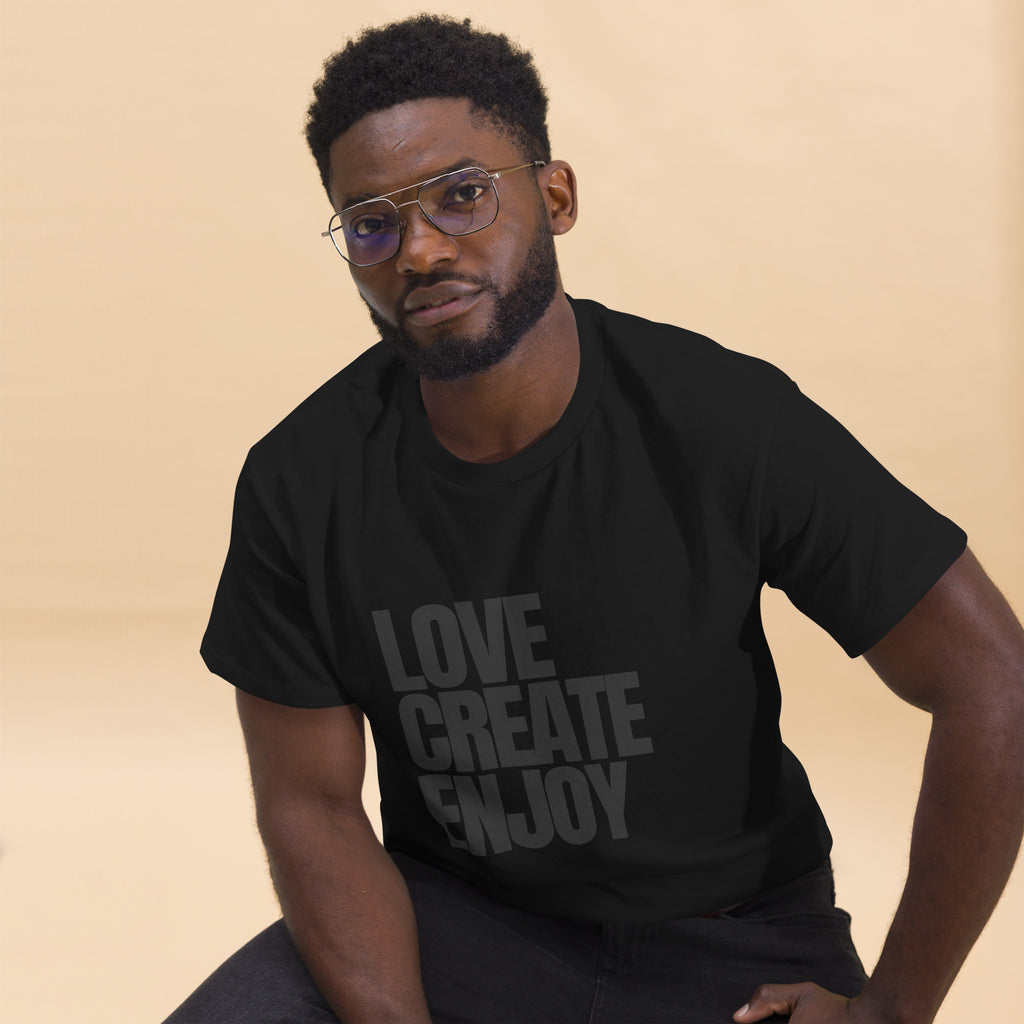 LOVE CREATE ENJOY - Unisex classic tee