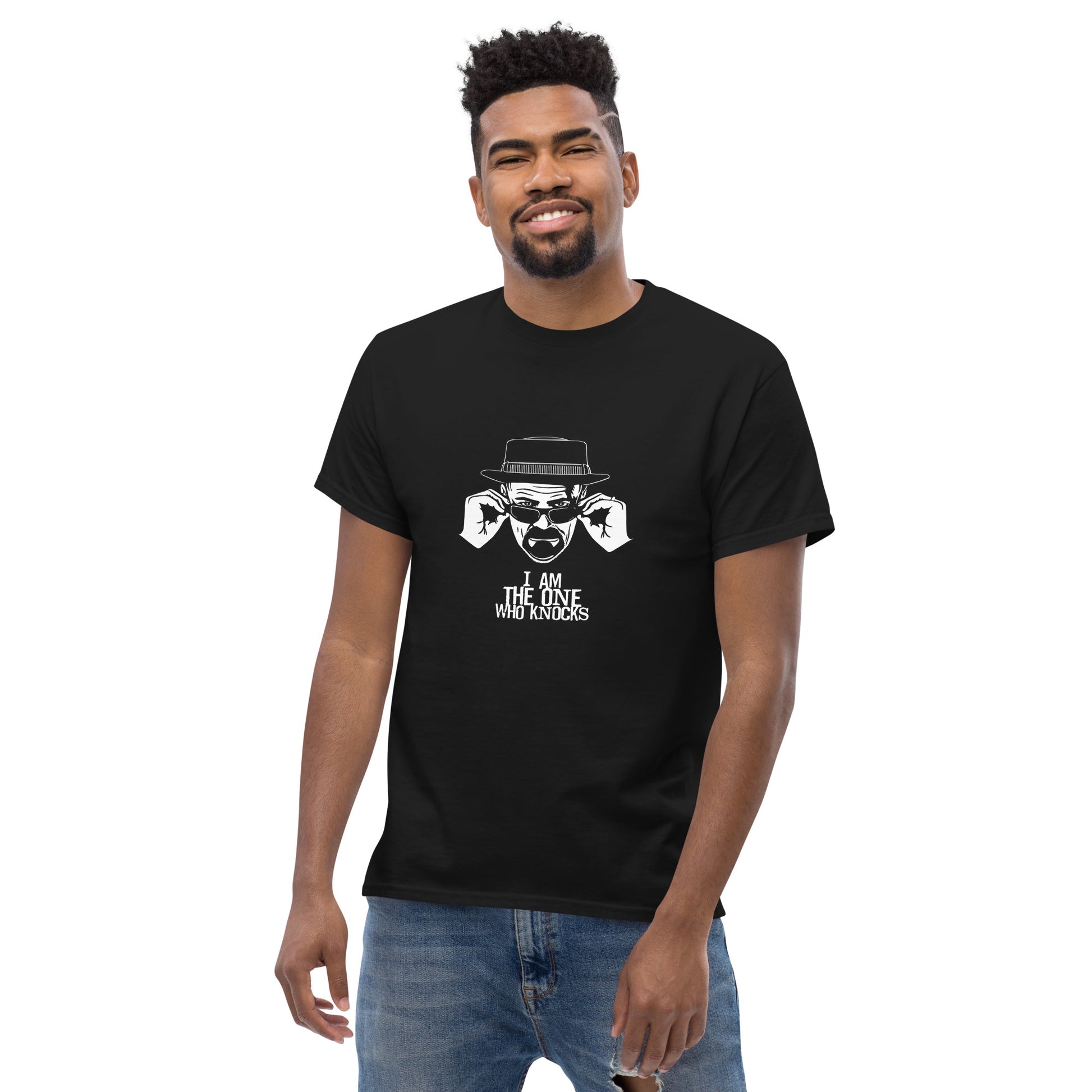 BREAKING BAD I am The One Who Knocks Unisex T-Shirt WALTER HEISENBERG CALL SAUL