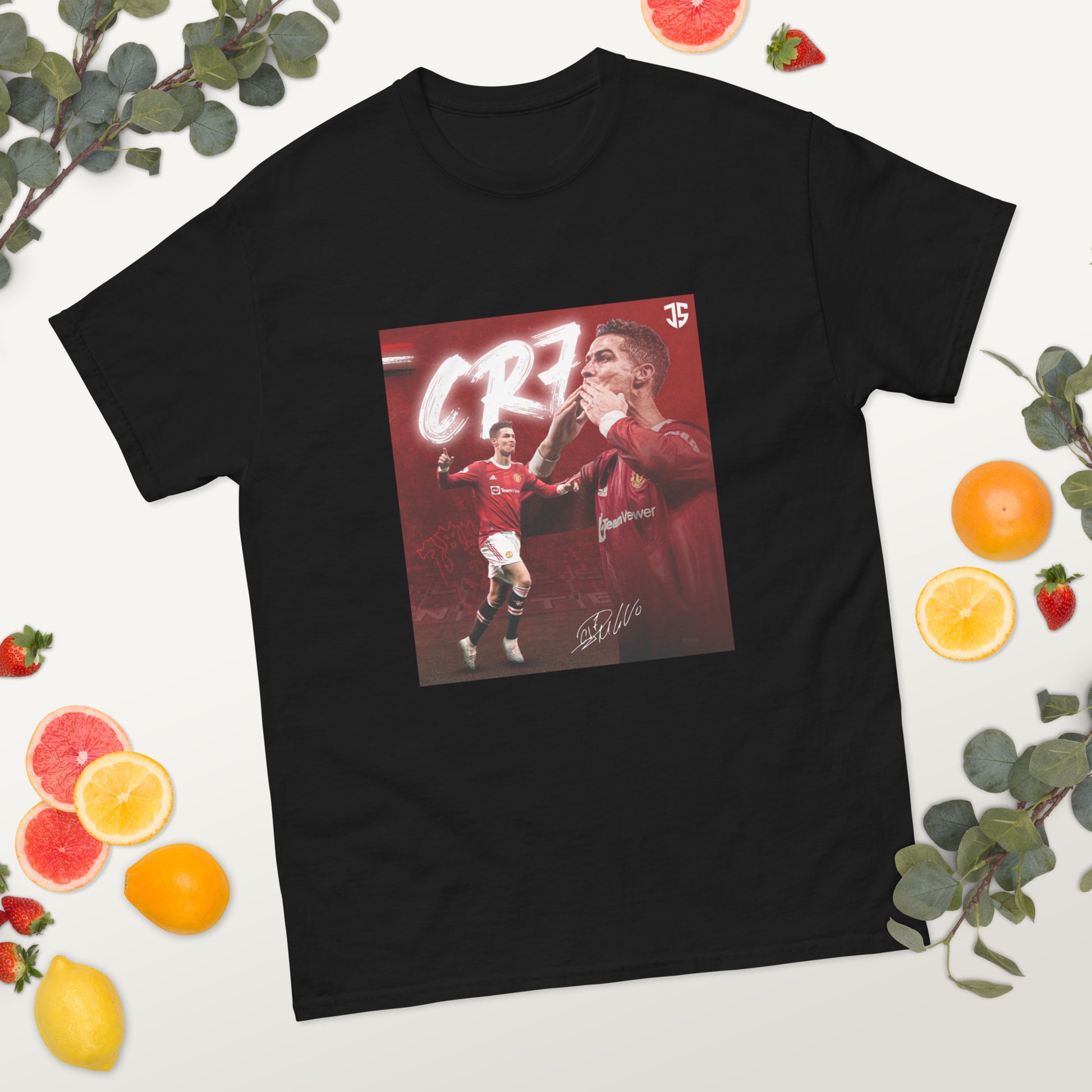 CR7 Cristiano Ronaldo Poster Design Football Lovers Unisex T-Shirt