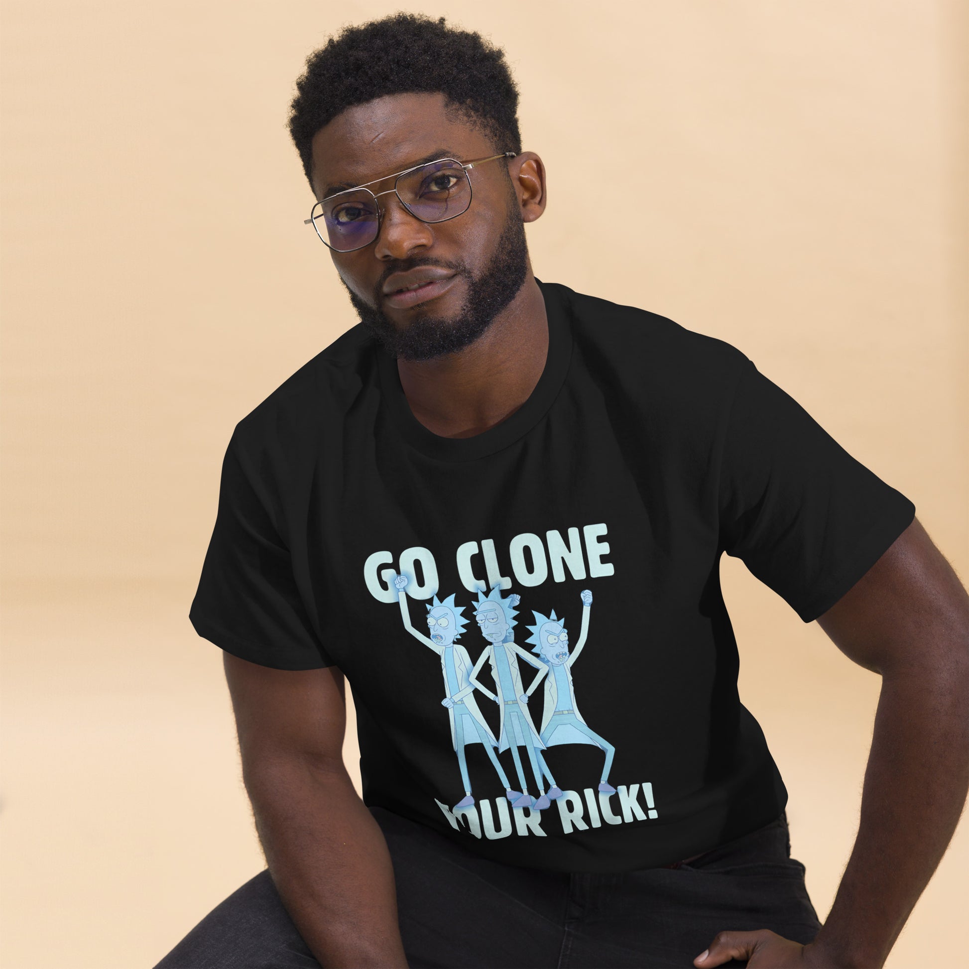 Go Clone Your Rick Top Cartoon Rick & Morty Fan Unisex T-Shirt