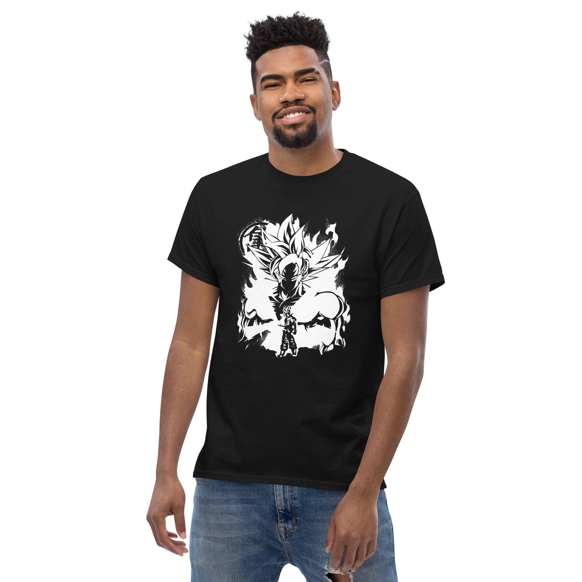 Dragon Anime Super Ball Anime Son Goku Ultra Instinct Top Cartoon T-Shirt