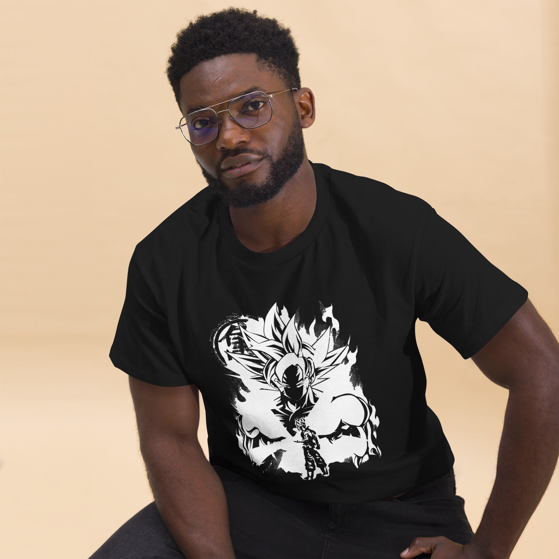 Dragon Anime Super Ball Anime Son Goku Ultra Instinct Top Cartoon T-Shirt
