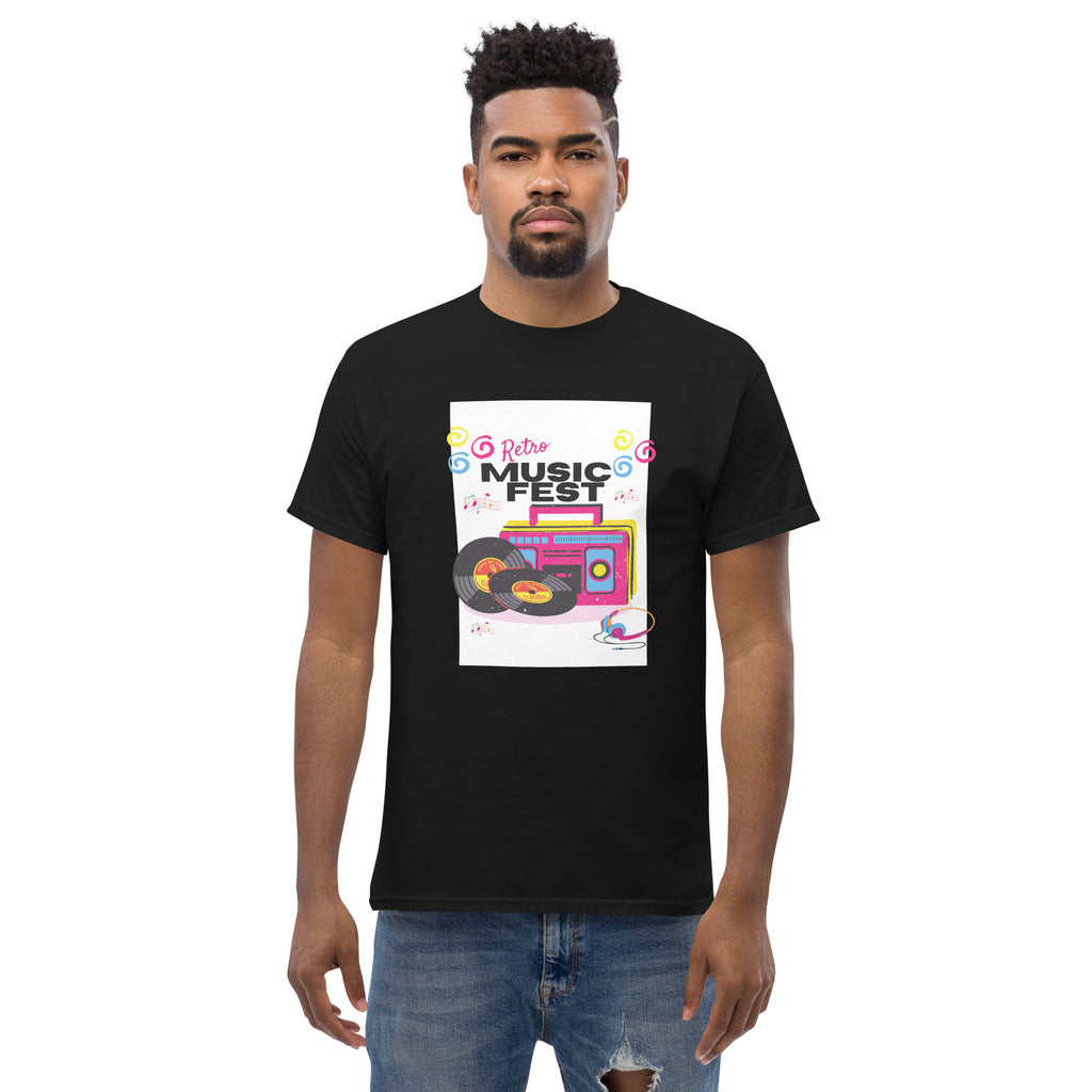 Retro Music Fest - Unisex classic tee