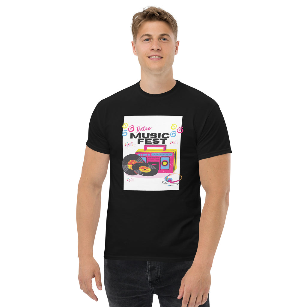 Retro Music Fest - Unisex classic tee