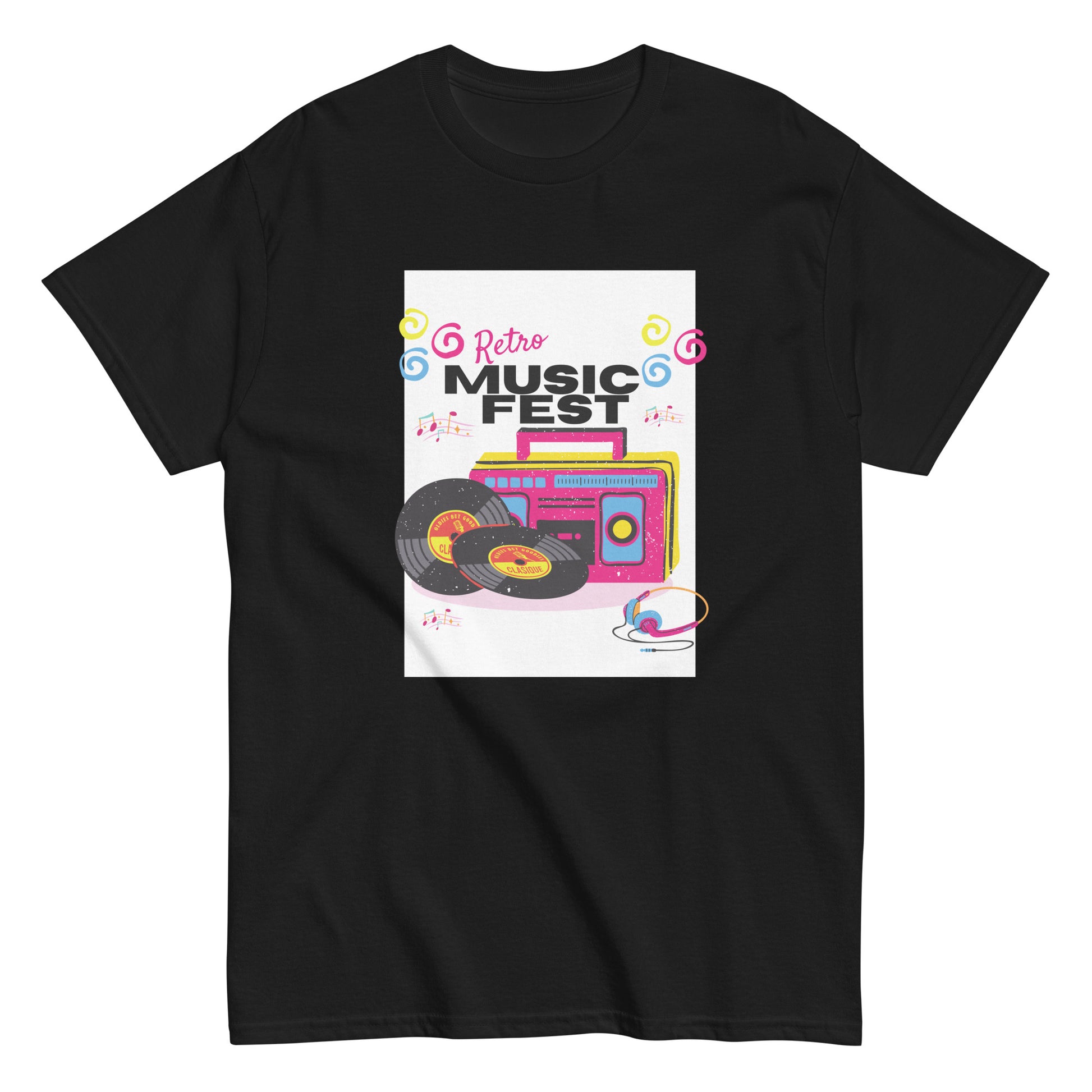 Retro Music Fest - Unisex classic tee