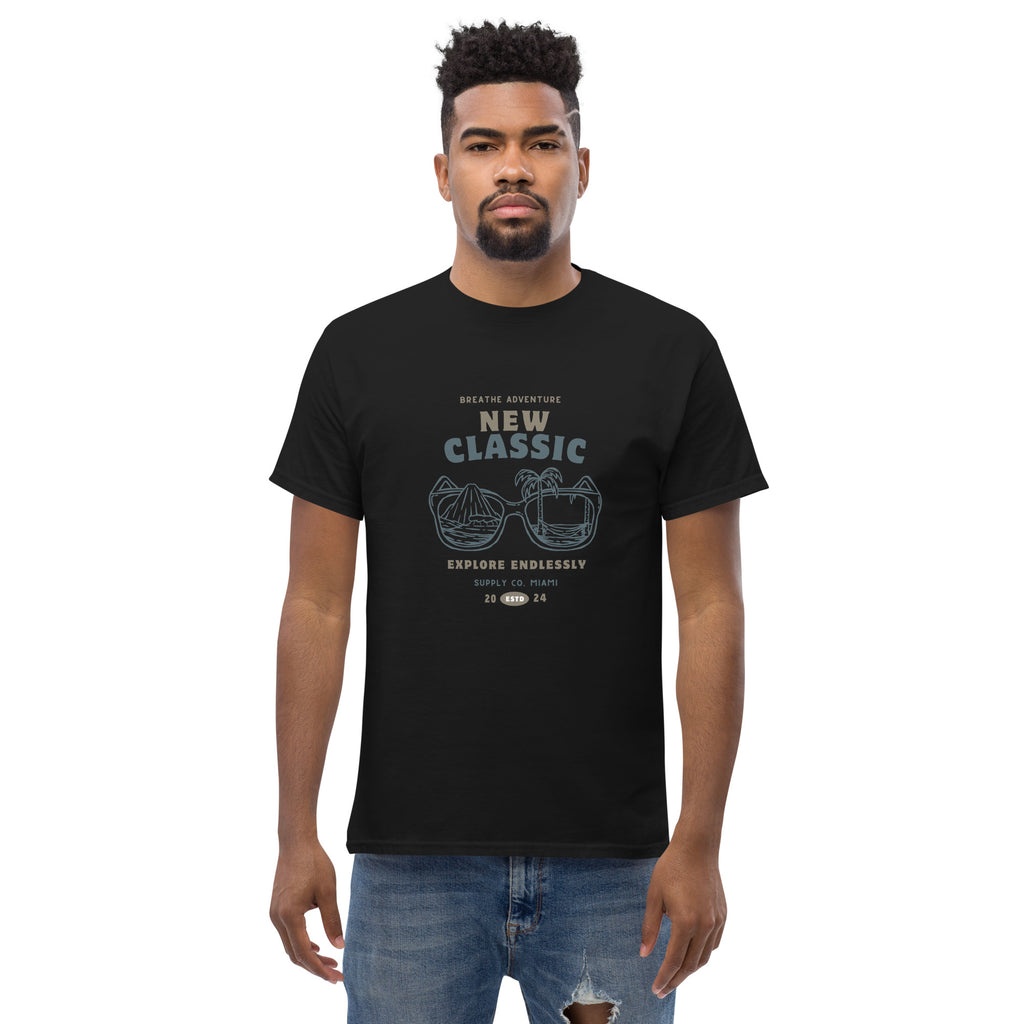 Breathe Adventure, Explore Endlessly - Unisex classic tee