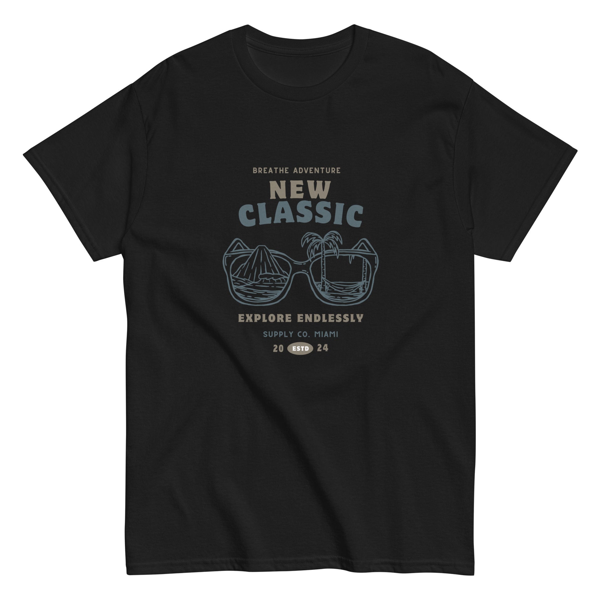 Breathe Adventure, Explore Endlessly - Unisex classic tee