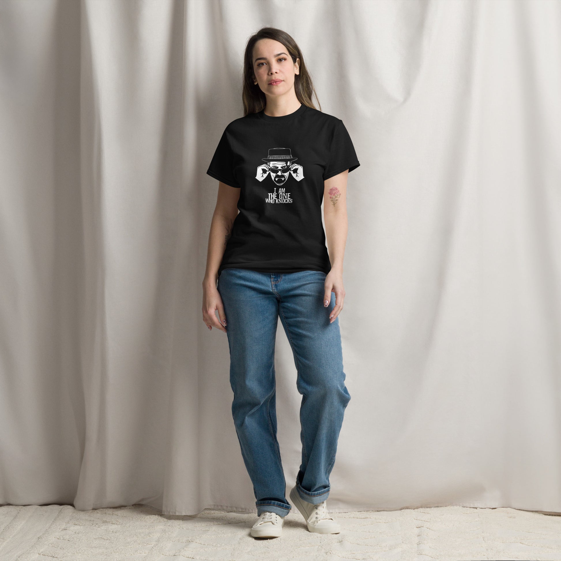 BREAKING BAD I am The One Who Knocks Unisex T-Shirt WALTER HEISENBERG CALL SAUL