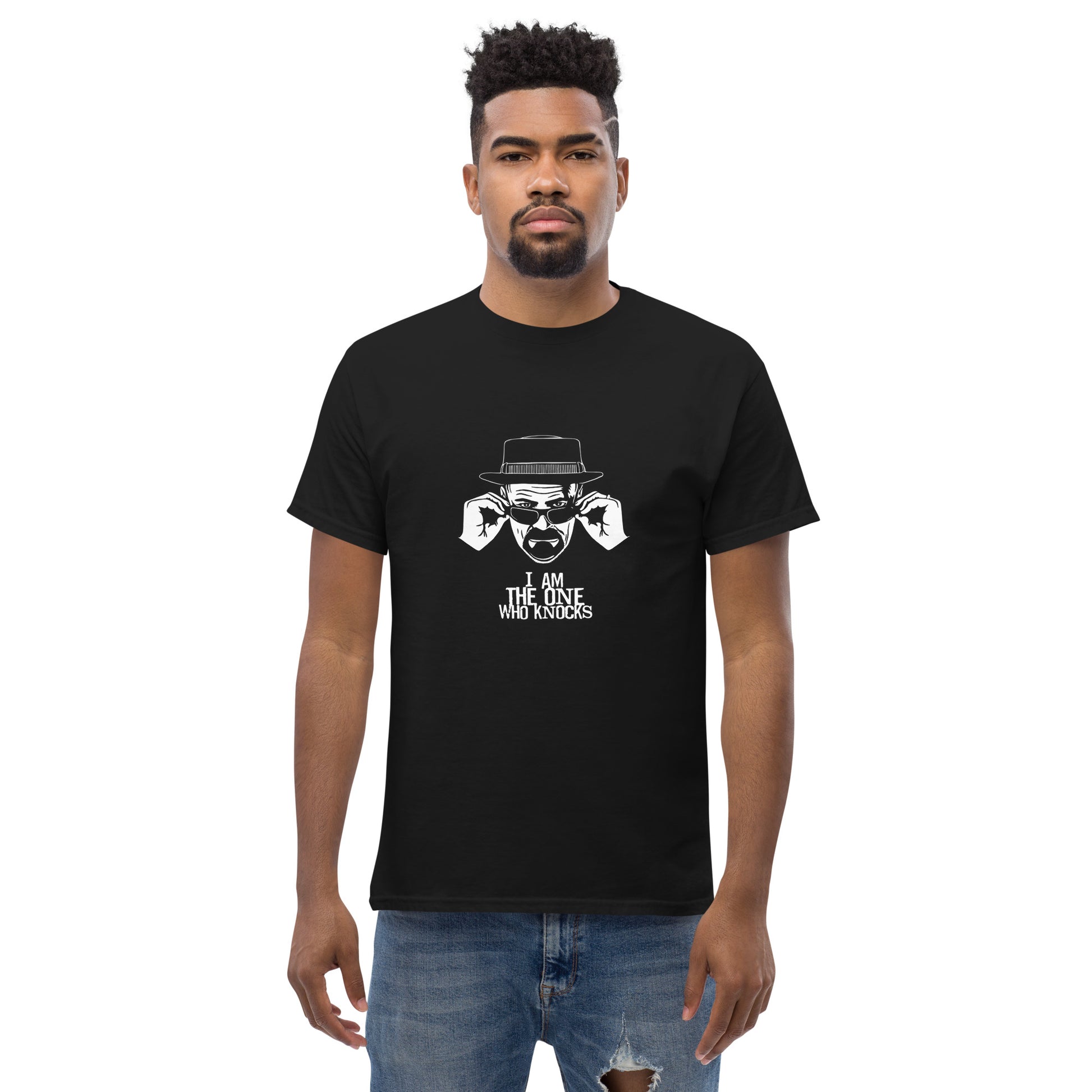 BREAKING BAD I am The One Who Knocks Unisex T-Shirt WALTER HEISENBERG CALL SAUL