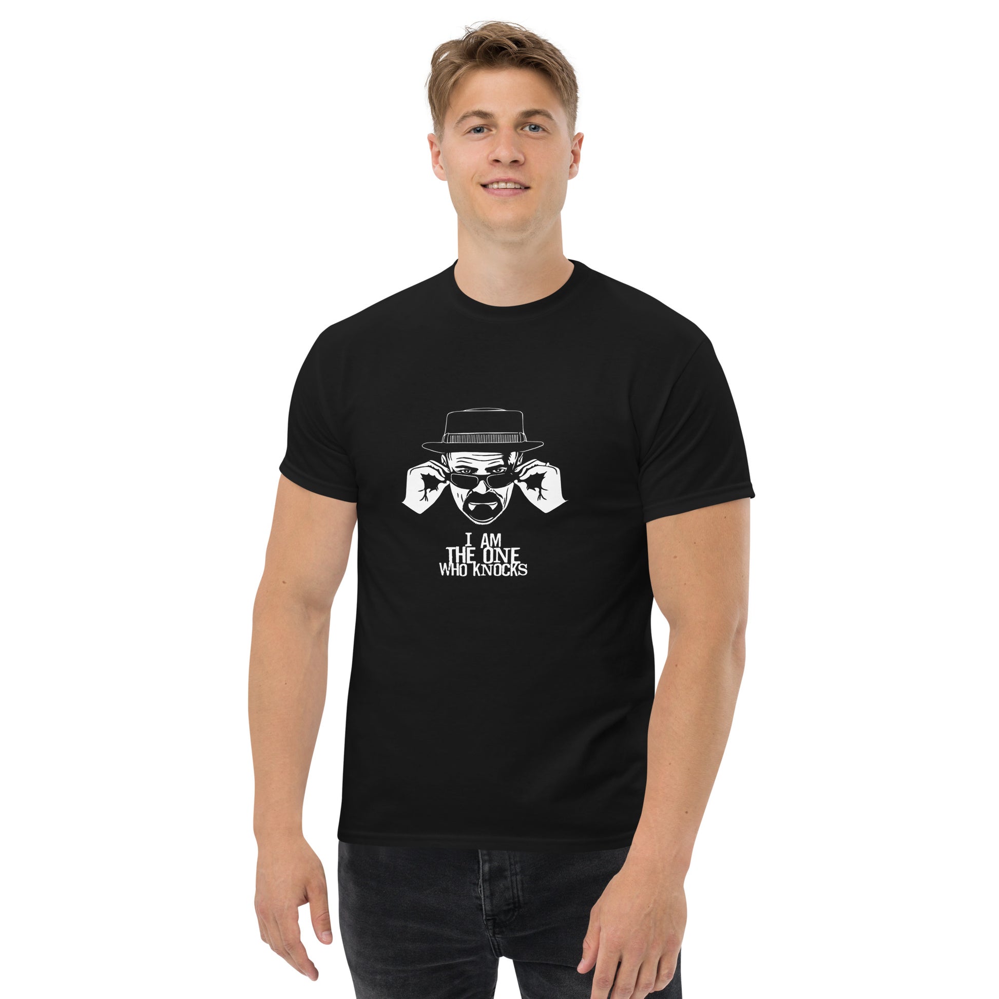 BREAKING BAD I am The One Who Knocks Unisex T-Shirt WALTER HEISENBERG CALL SAUL