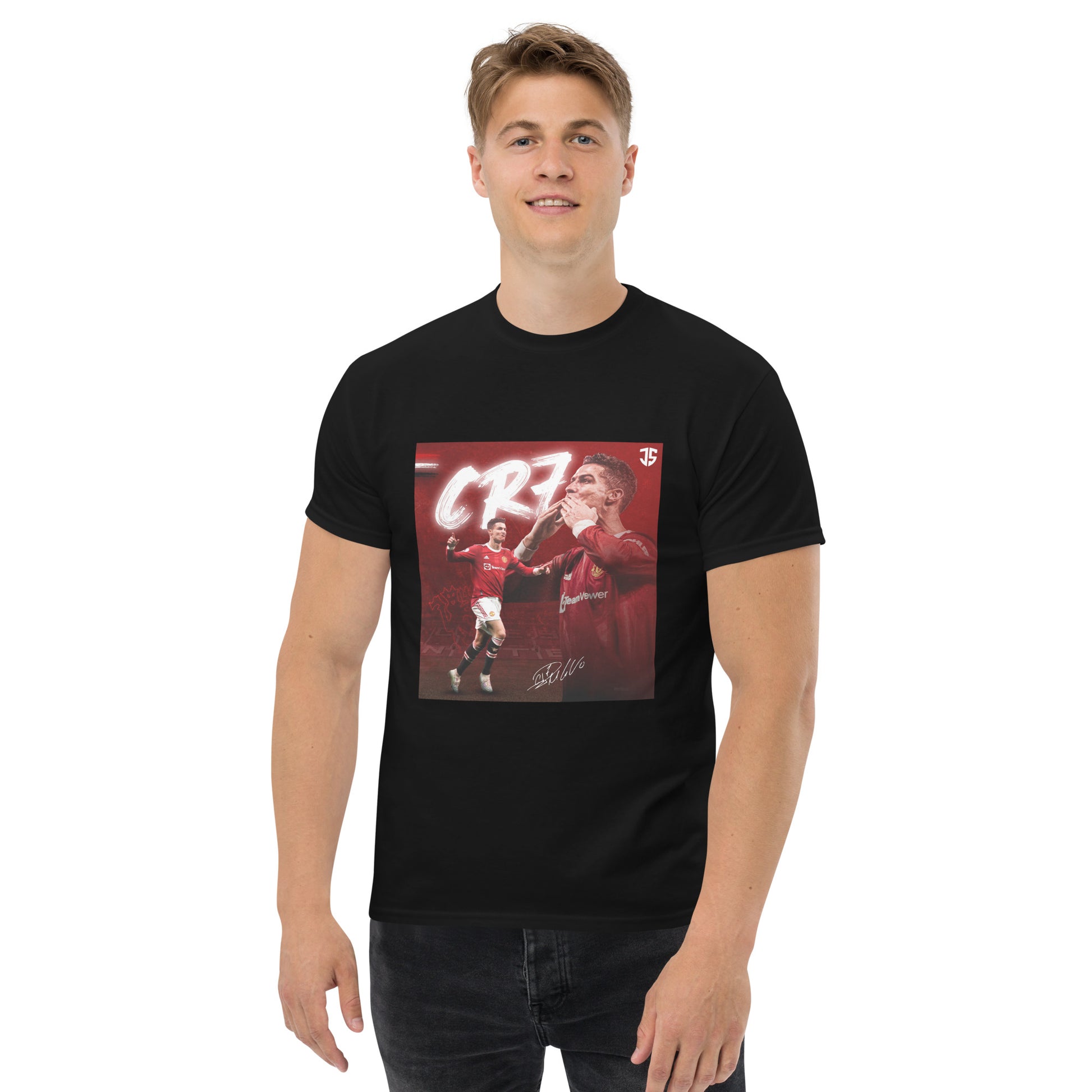 CR7 Cristiano Ronaldo Poster Design Football Lovers Unisex T-Shirt
