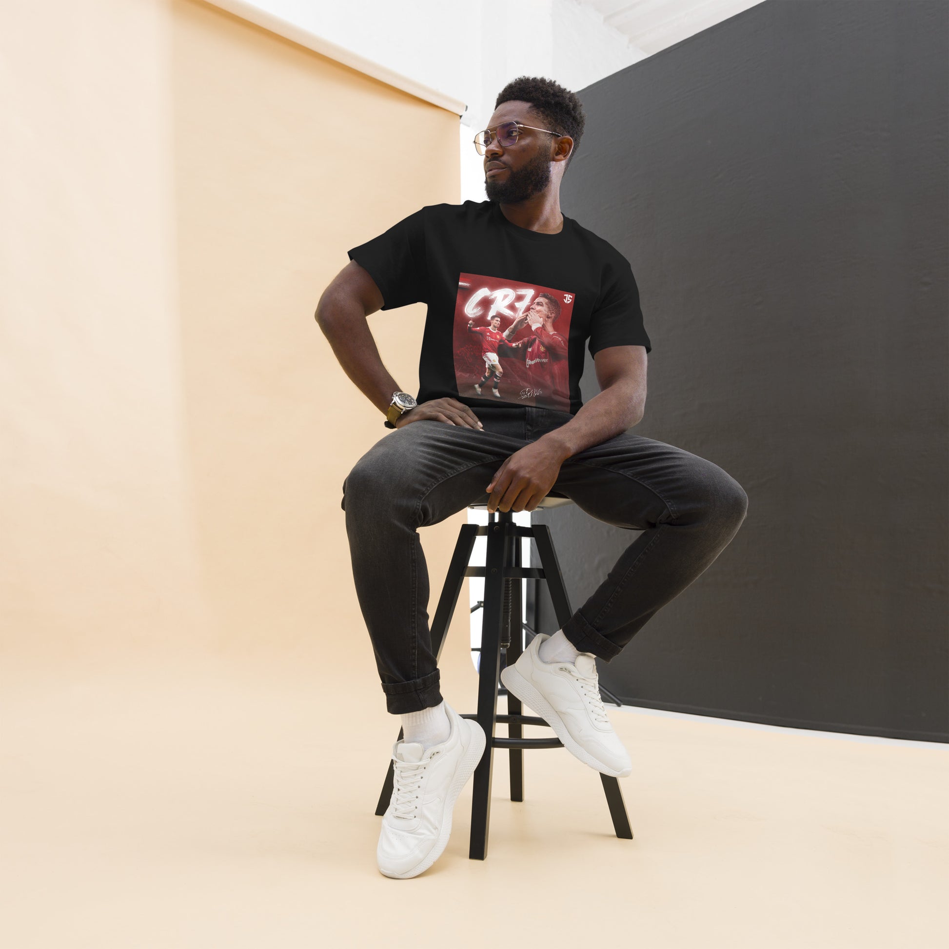 CR7 Cristiano Ronaldo Poster Design Football Lovers Unisex T-Shirt