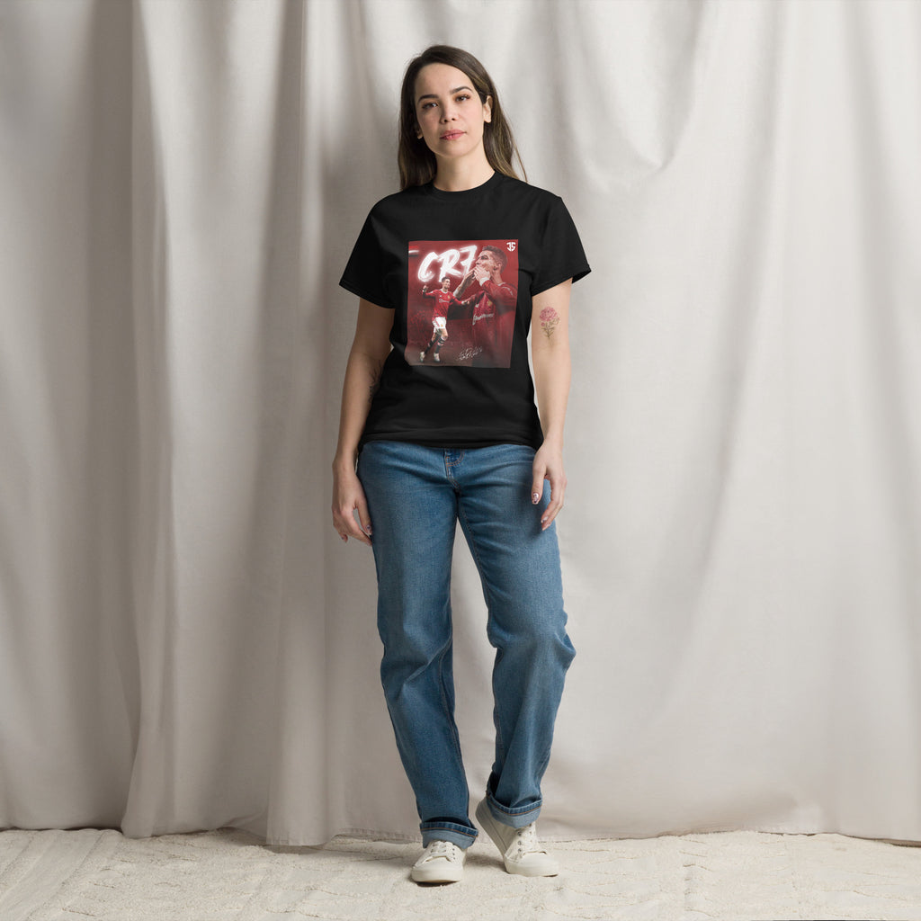 CR7 Cristiano Ronaldo Poster Design Football Lovers Unisex T-Shirt