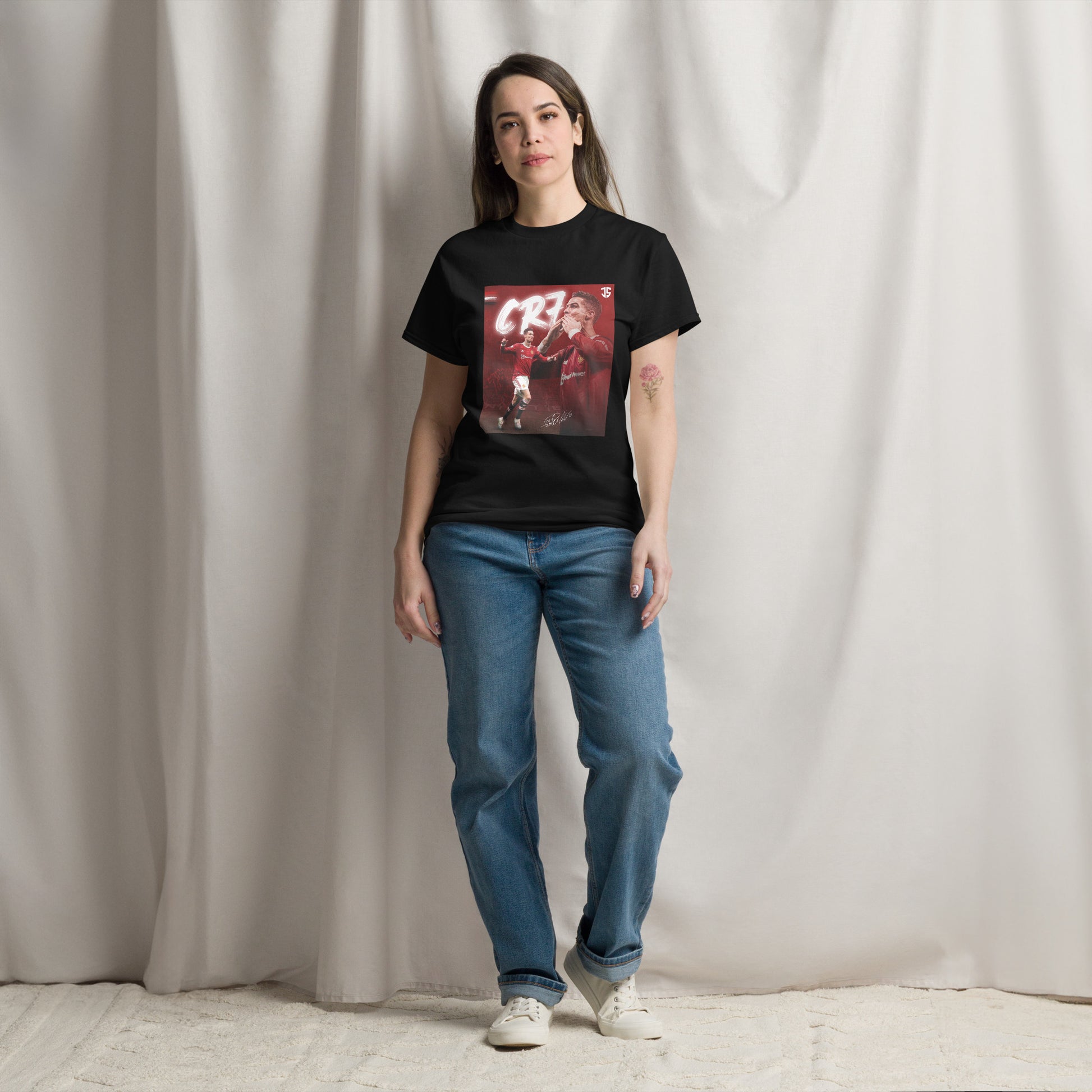 CR7 Cristiano Ronaldo Poster Design Football Lovers Unisex T-Shirt