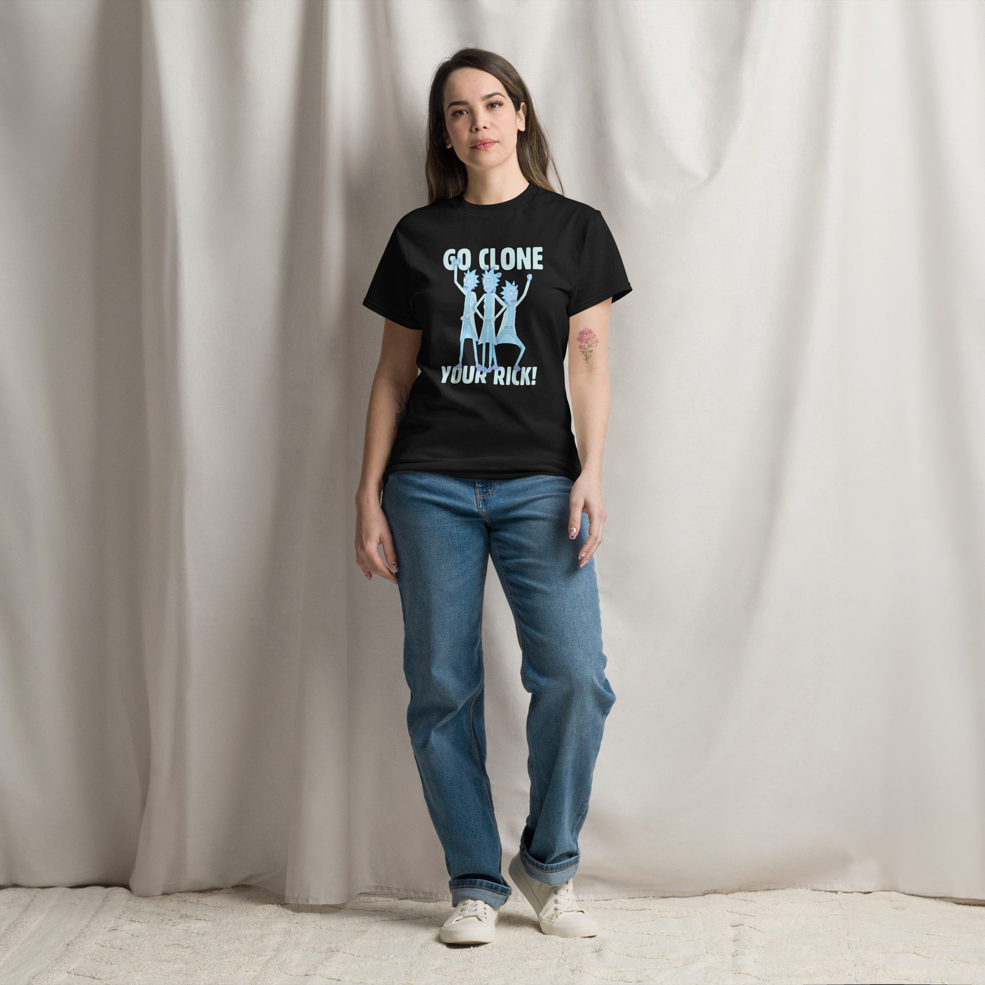 Go Clone Your Rick Top Cartoon Rick & Morty Fan Unisex T-Shirt