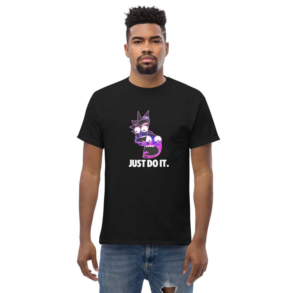 Rick & Morty Just Do It Funny Top Cartoon Fan Unisex T-Shirt