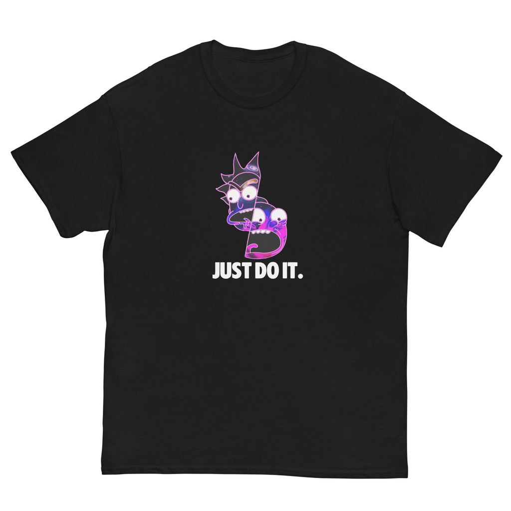 Rick & Morty Just Do It Funny Top Cartoon Fan Unisex T-Shirt