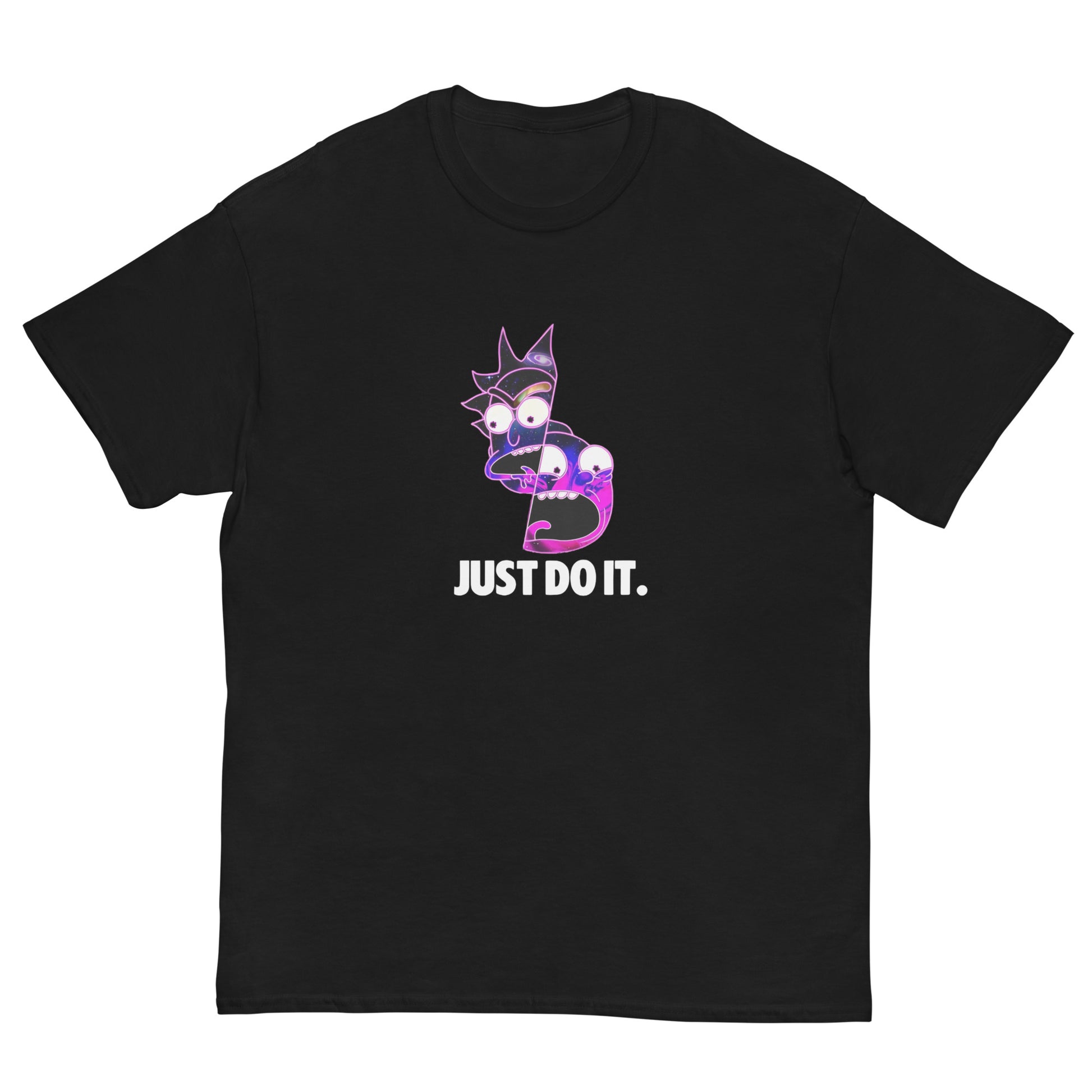 Rick & Morty Just Do It Funny Top Cartoon Fan Unisex T-Shirt