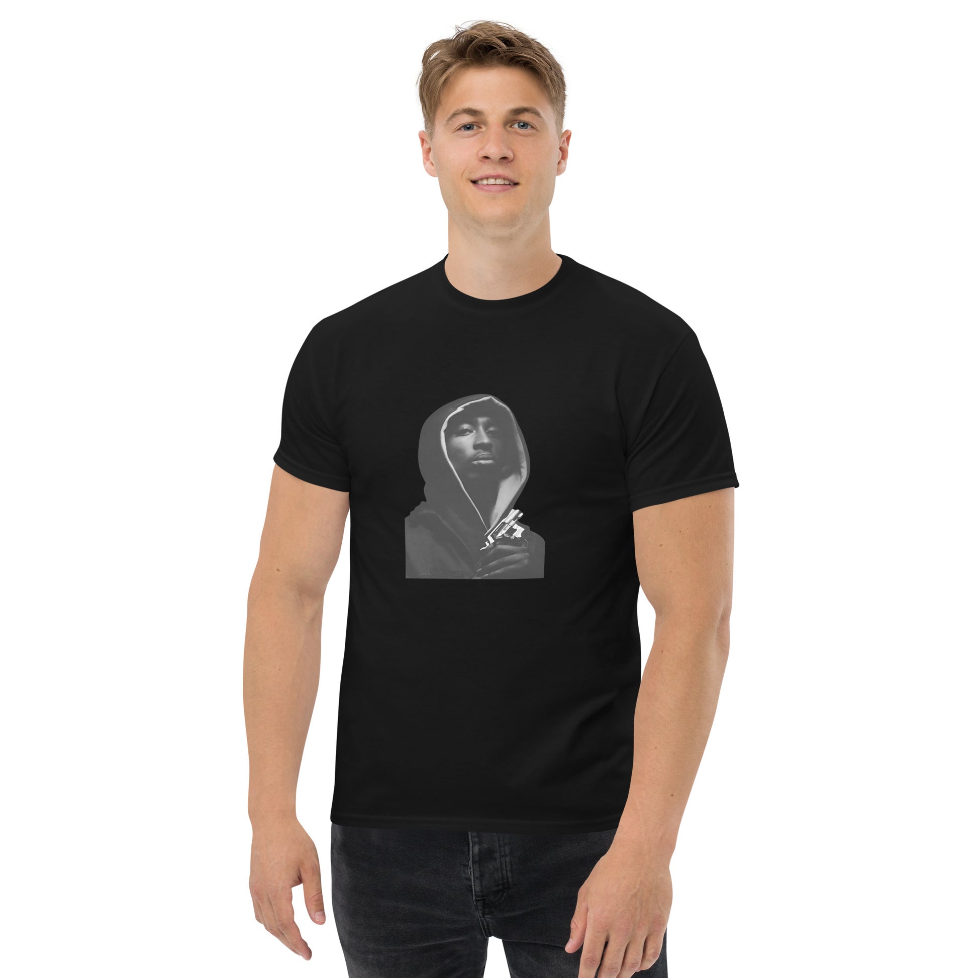 Tupac Shakur T-Shirt Hip Hop American Rapper 2Pac Adults Fan Tee Top