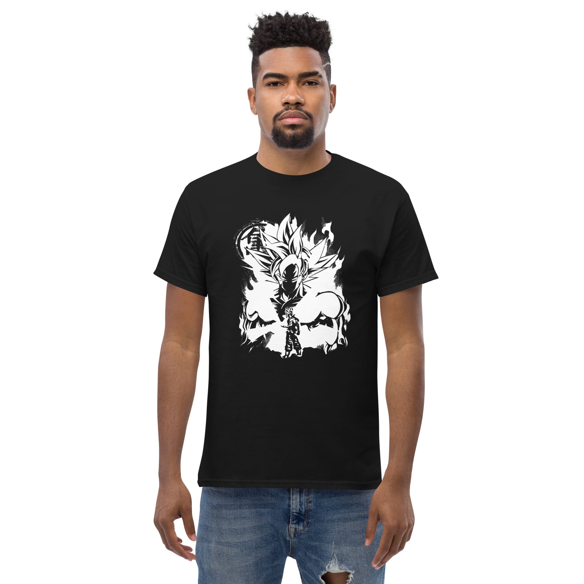 Dragon Anime Super Ball Anime Son Goku Ultra Instinct Top Cartoon T-Shirt