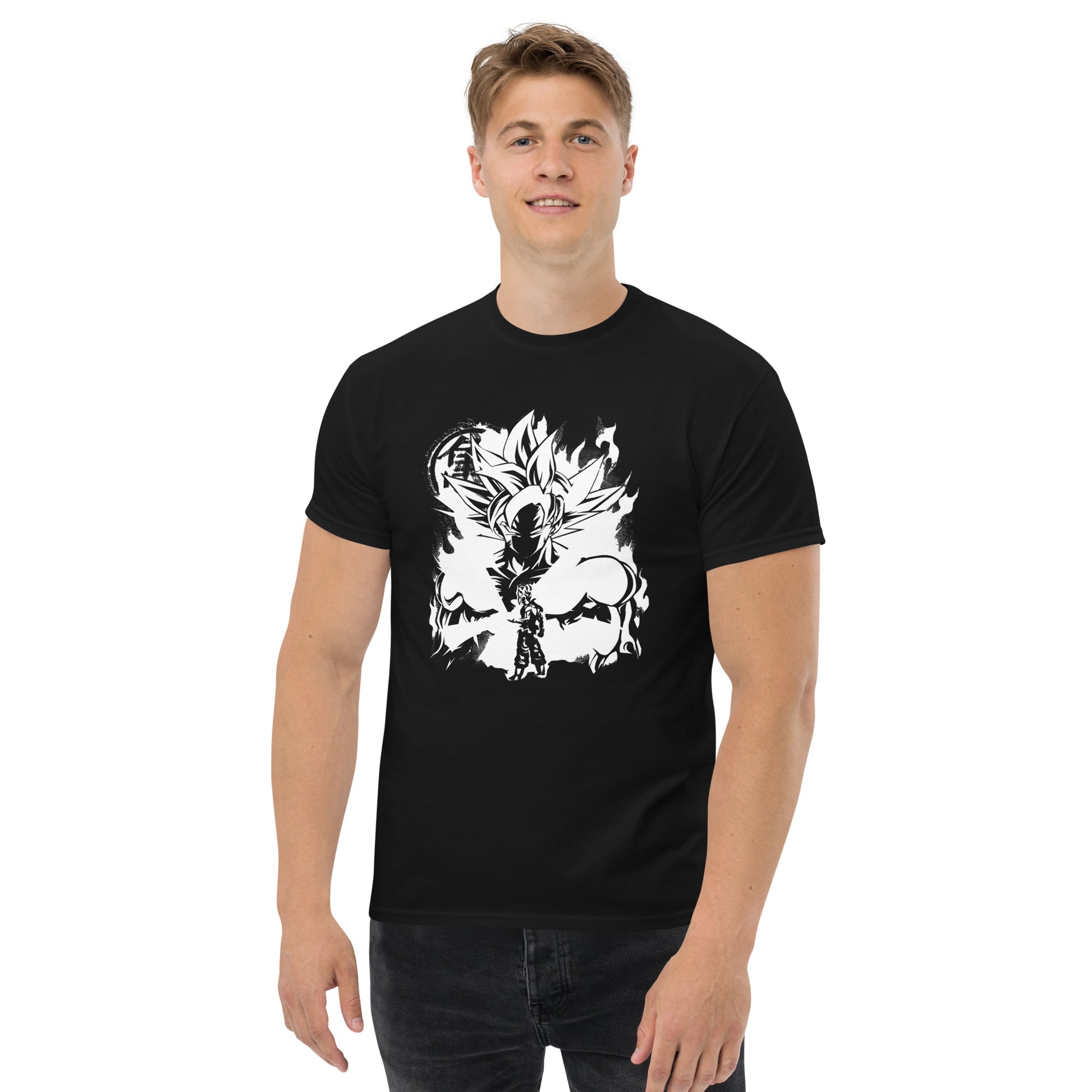Dragon Anime Super Ball Anime Son Goku Ultra Instinct Top Cartoon T-Shirt