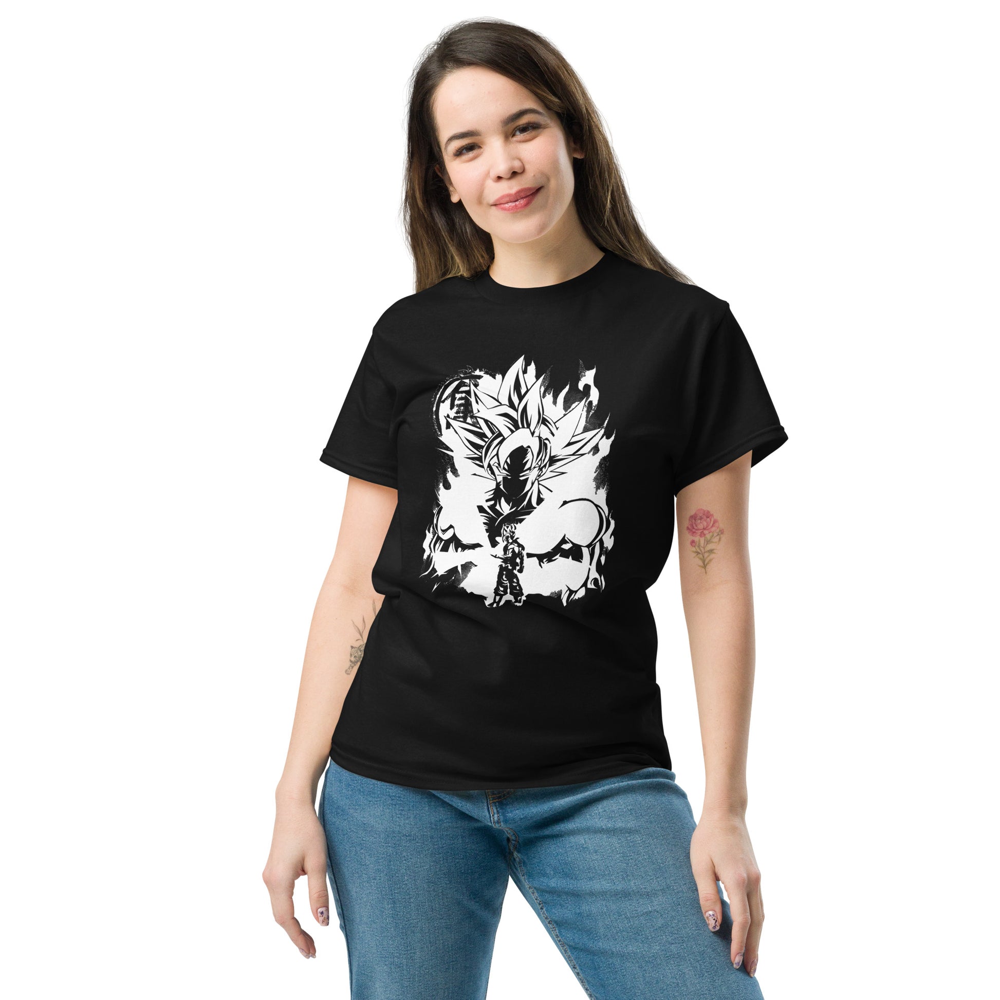 Dragon Anime Super Ball Anime Son Goku Ultra Instinct Top Cartoon T-Shirt