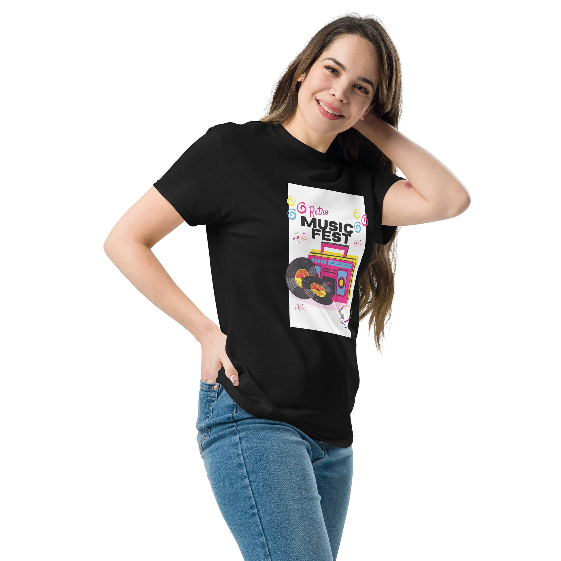 Retro Music Fest - Unisex classic tee