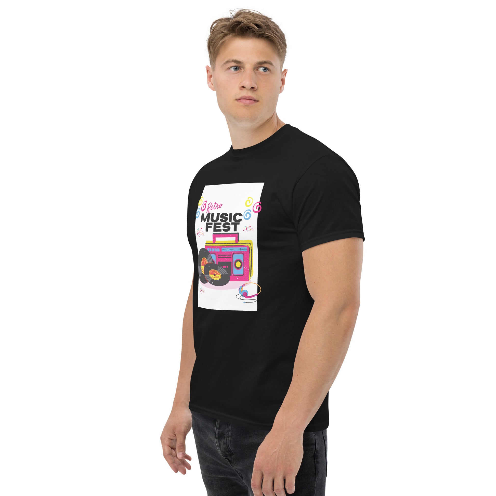 Retro Music Fest - Unisex classic tee