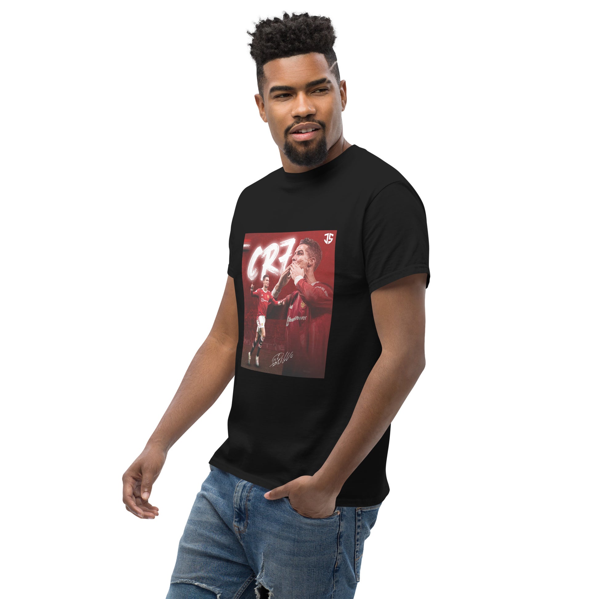 CR7 Cristiano Ronaldo Poster Design Football Lovers Unisex T-Shirt