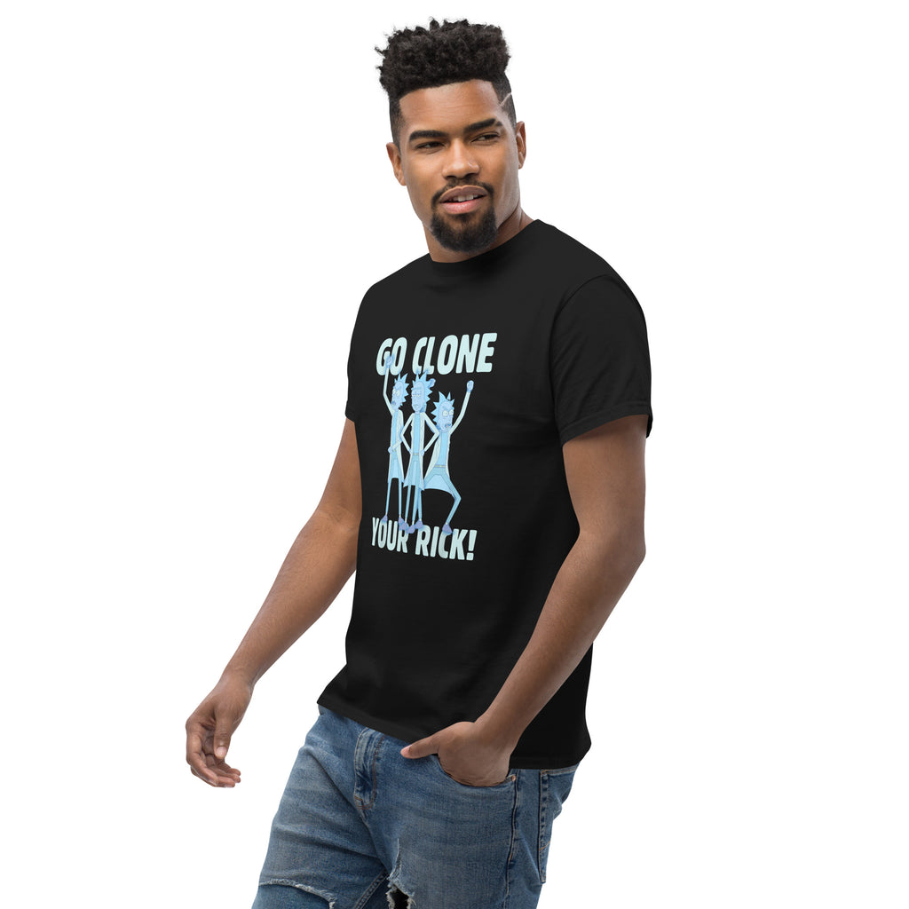 Go Clone Your Rick Top Cartoon Rick & Morty Fan Unisex T-Shirt