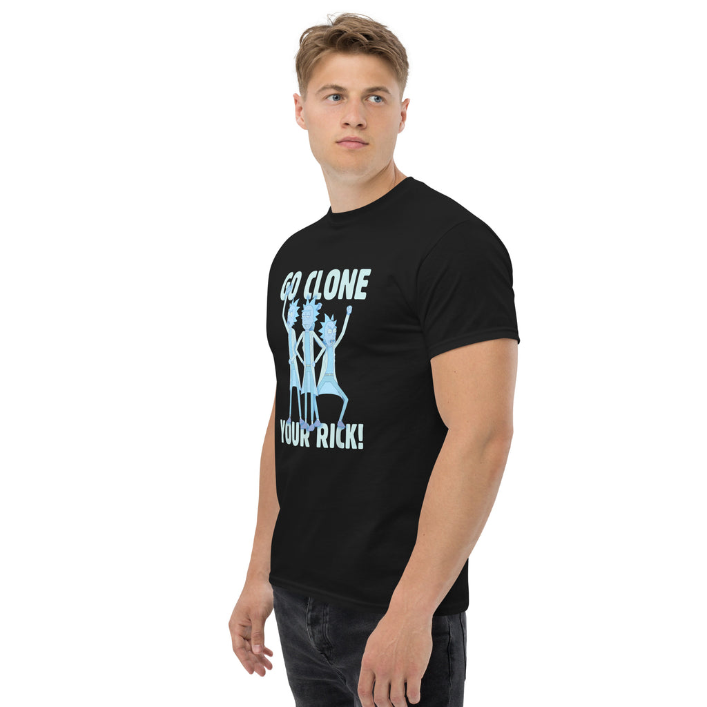 Go Clone Your Rick Top Cartoon Rick & Morty Fan Unisex T-Shirt