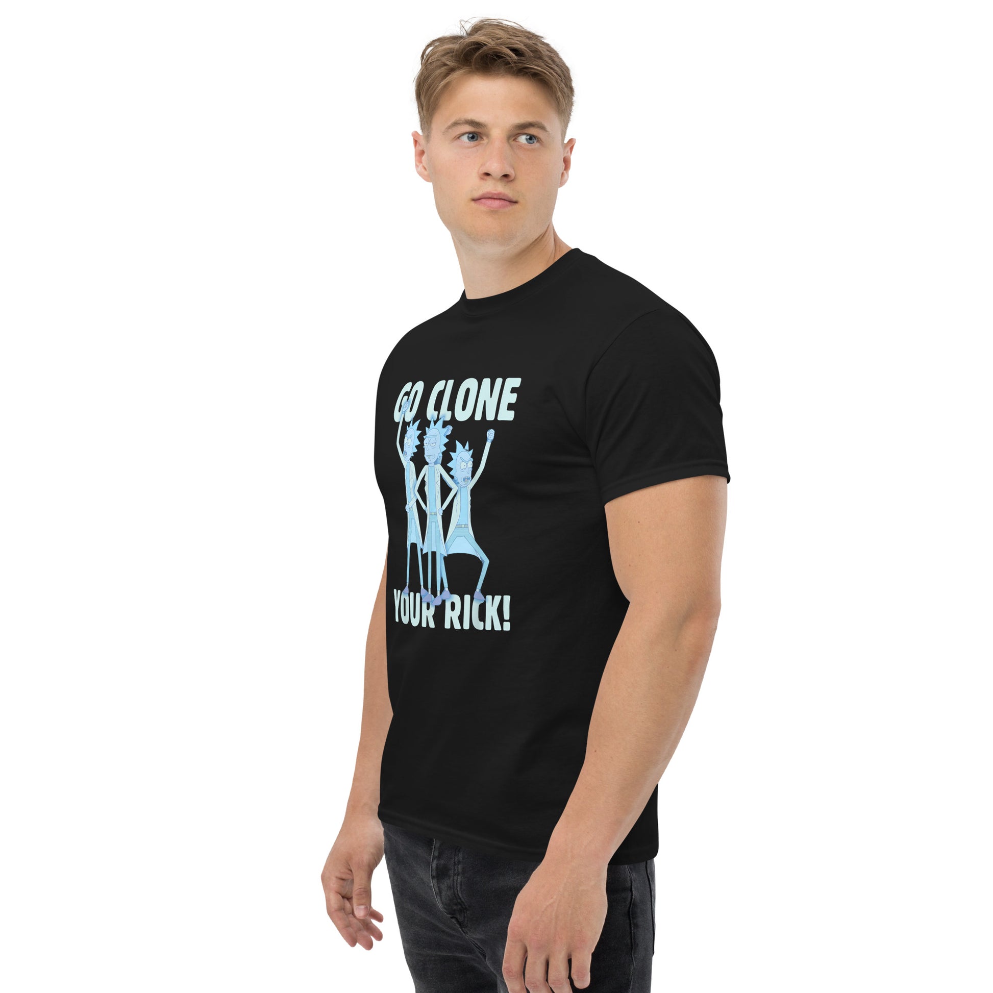 Go Clone Your Rick Top Cartoon Rick & Morty Fan Unisex T-Shirt