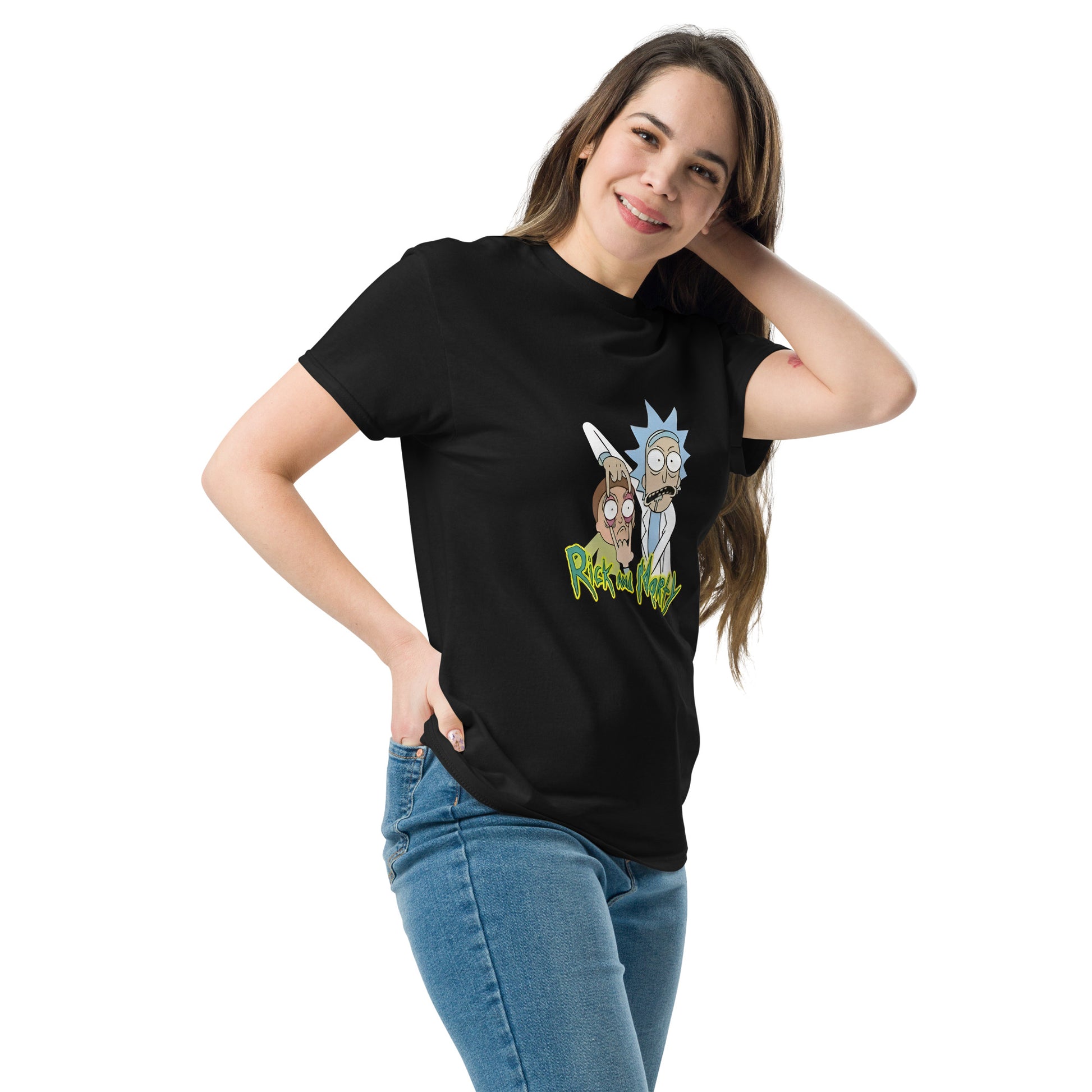 Ricky Funny Caption Rick & Morty Design Unisex T-Shirt Rick It Funny