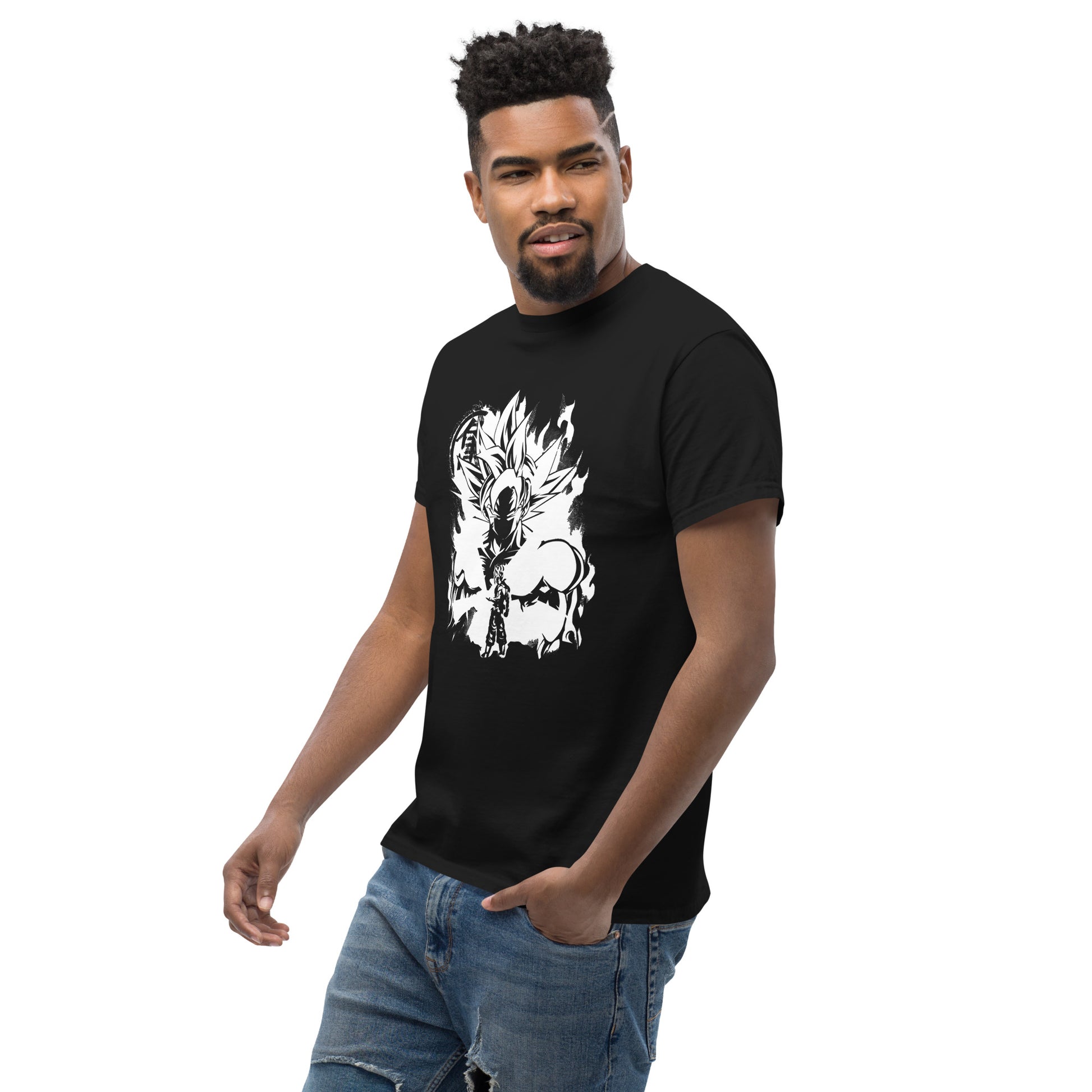 Dragon Anime Super Ball Anime Son Goku Ultra Instinct Top Cartoon T-Shirt